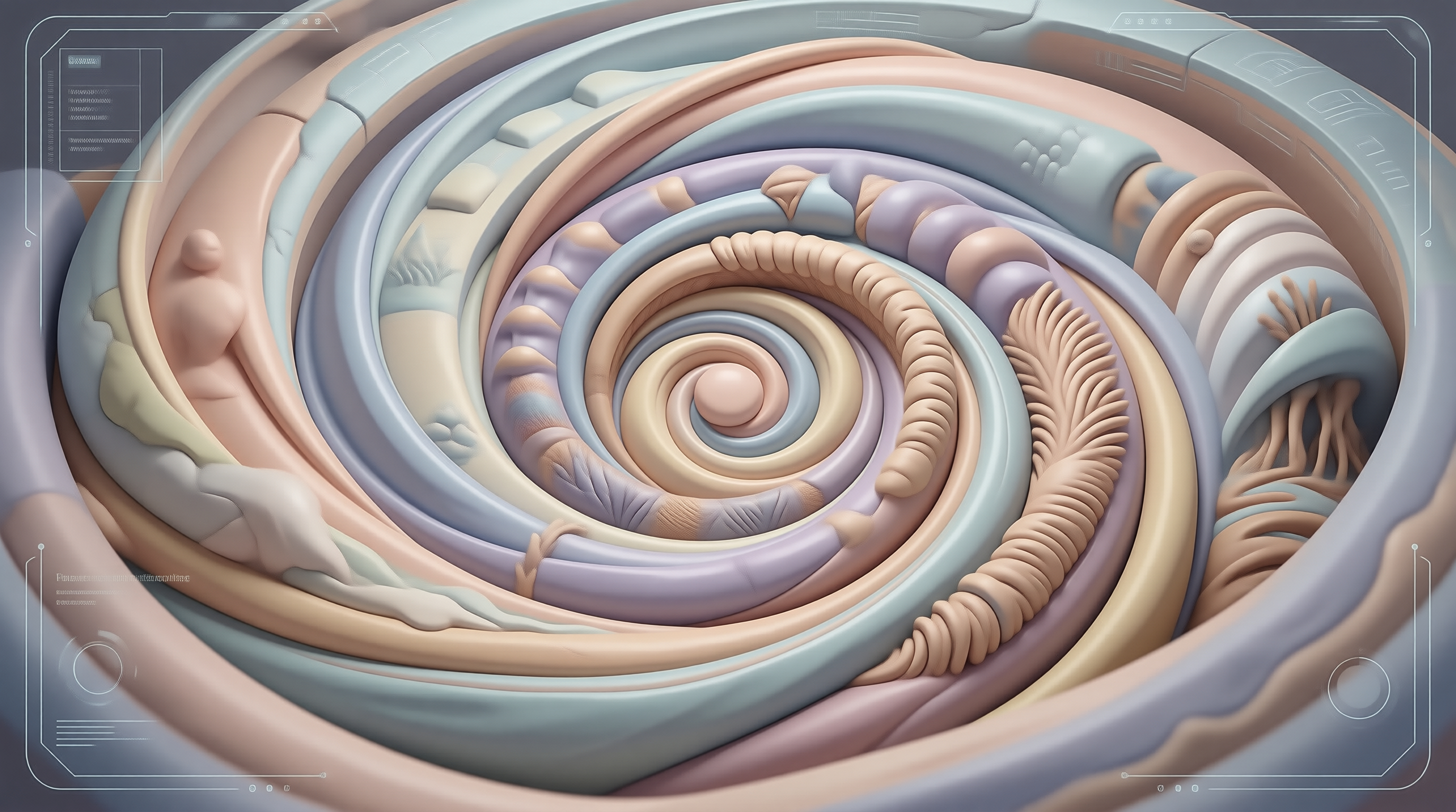 Spiral Abstract Art