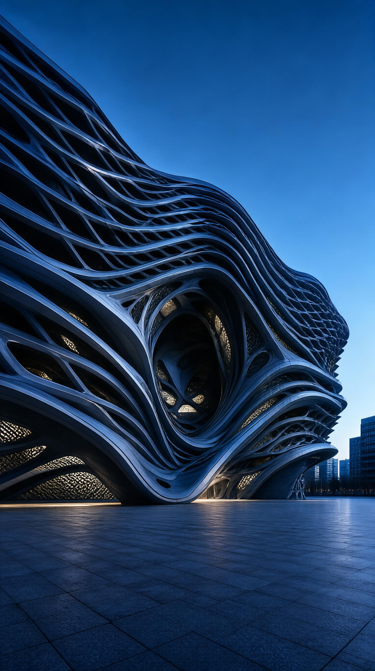 Modern Flowing Architecture