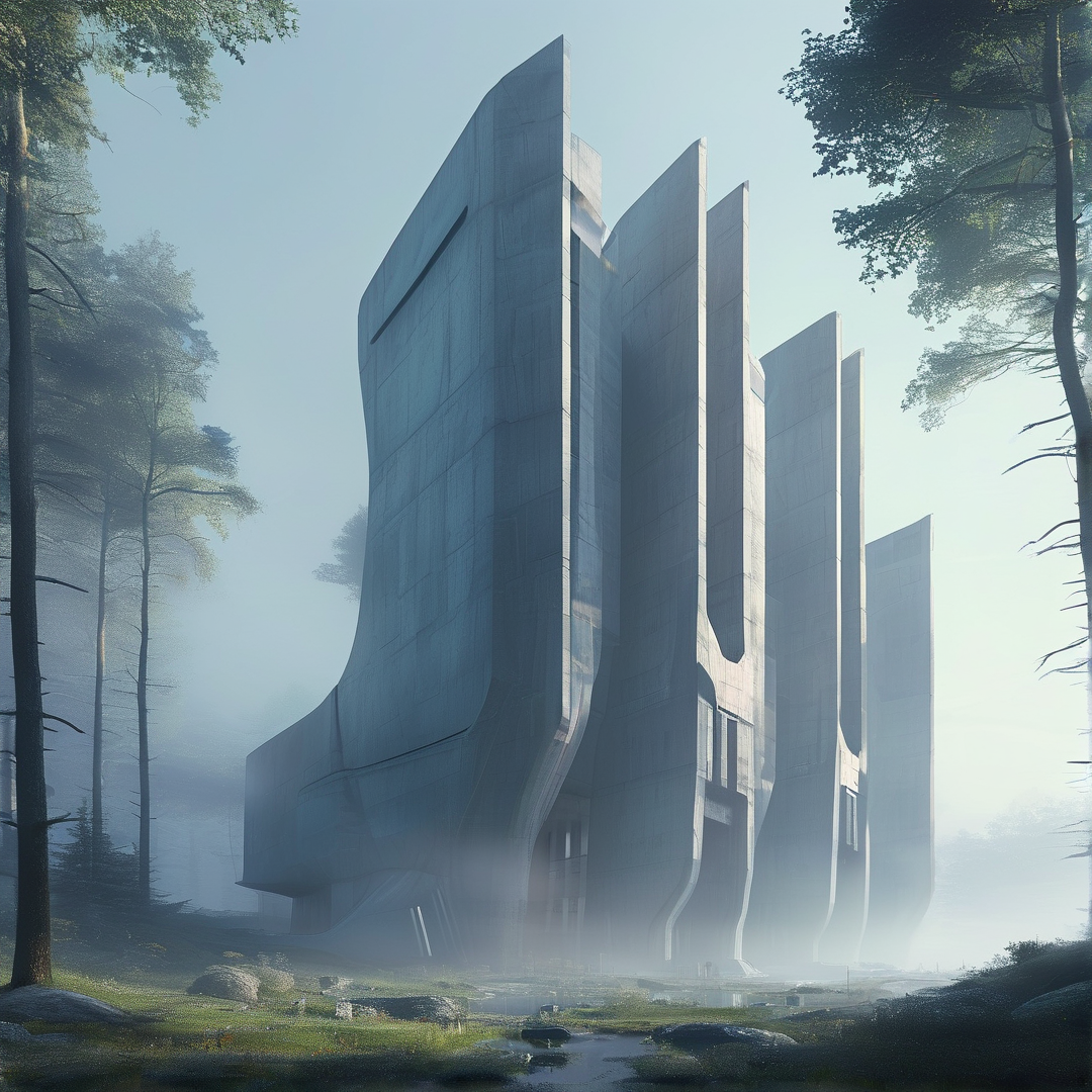 Monolithic Structure in Mist