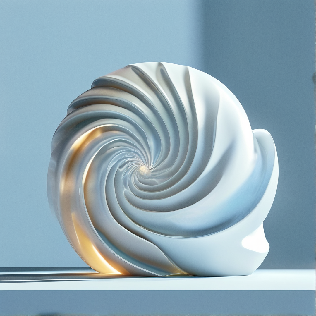 Abstract Spiral Object