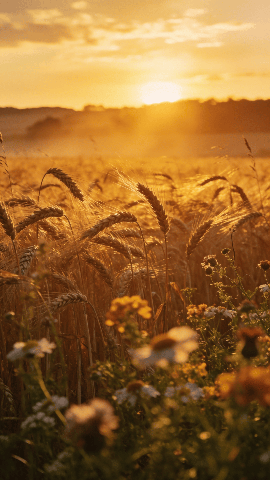 Peaceful Rural Summer Landscape