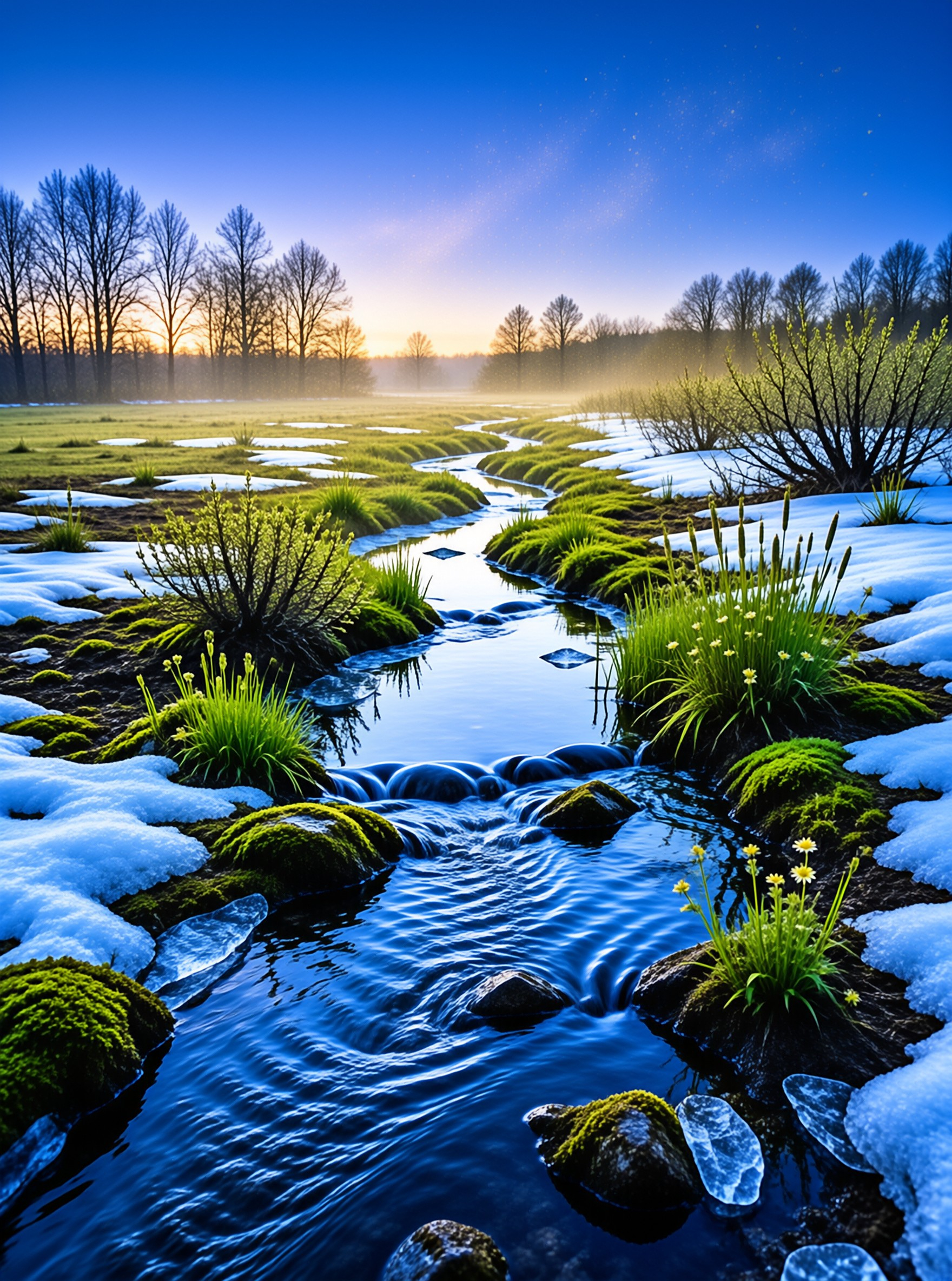 Early Spring Stream