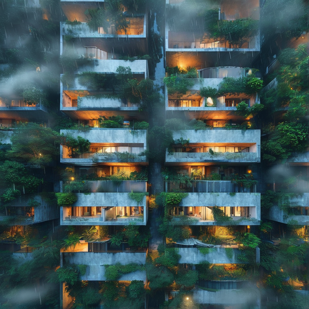 Misty Vertical Garden Tower