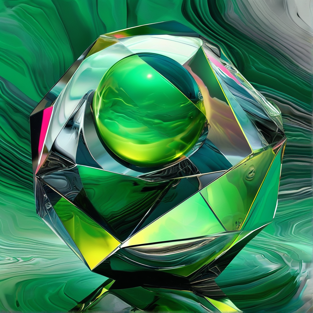 Emerald Crystal Flow