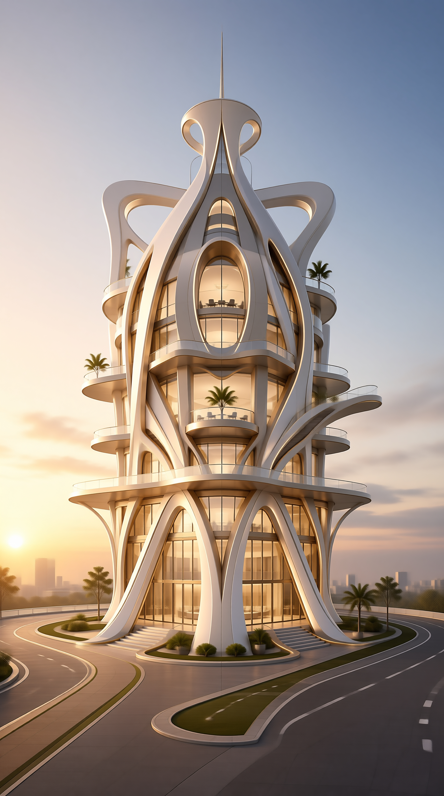 Futuristic Organic Tower