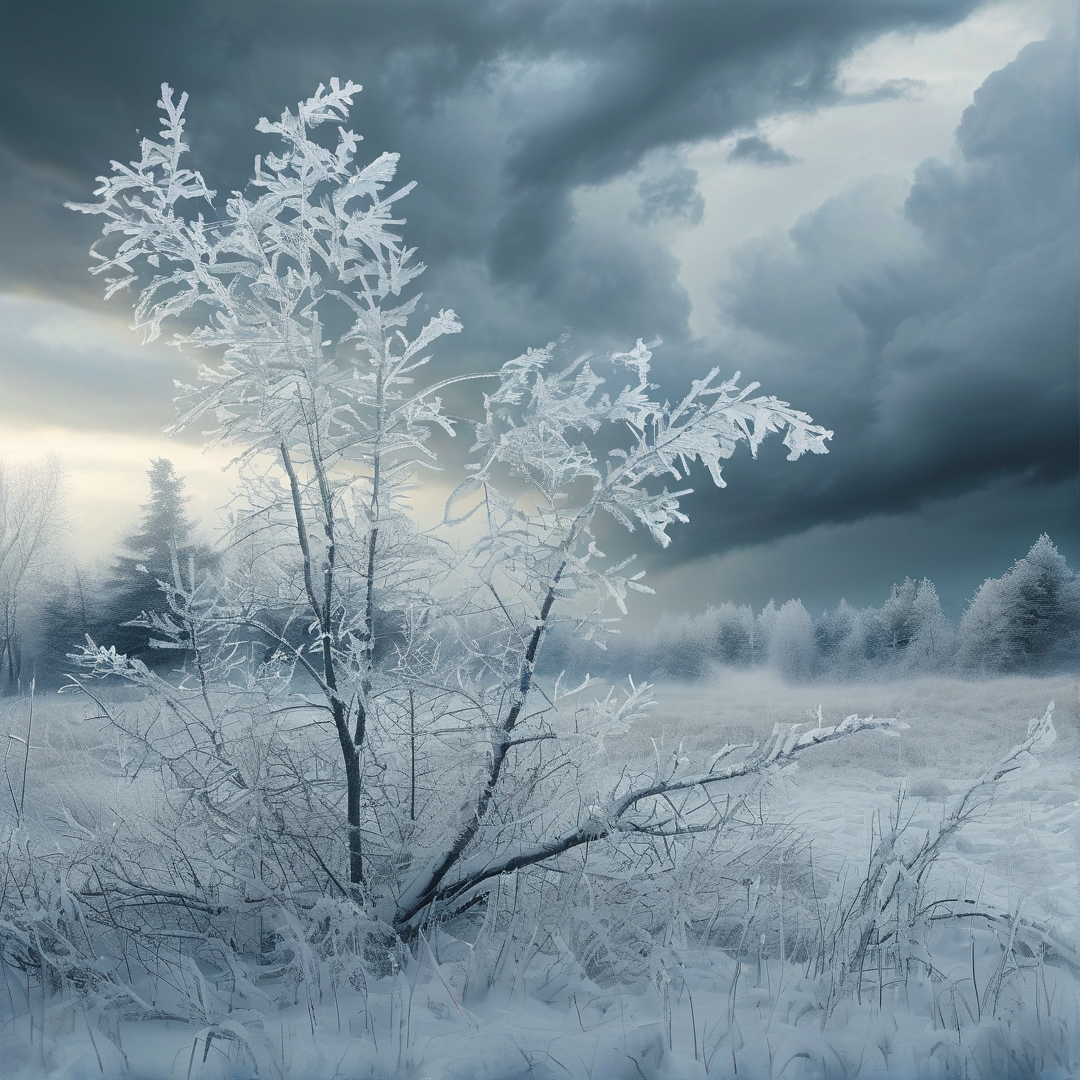 Frosty Winter Scene