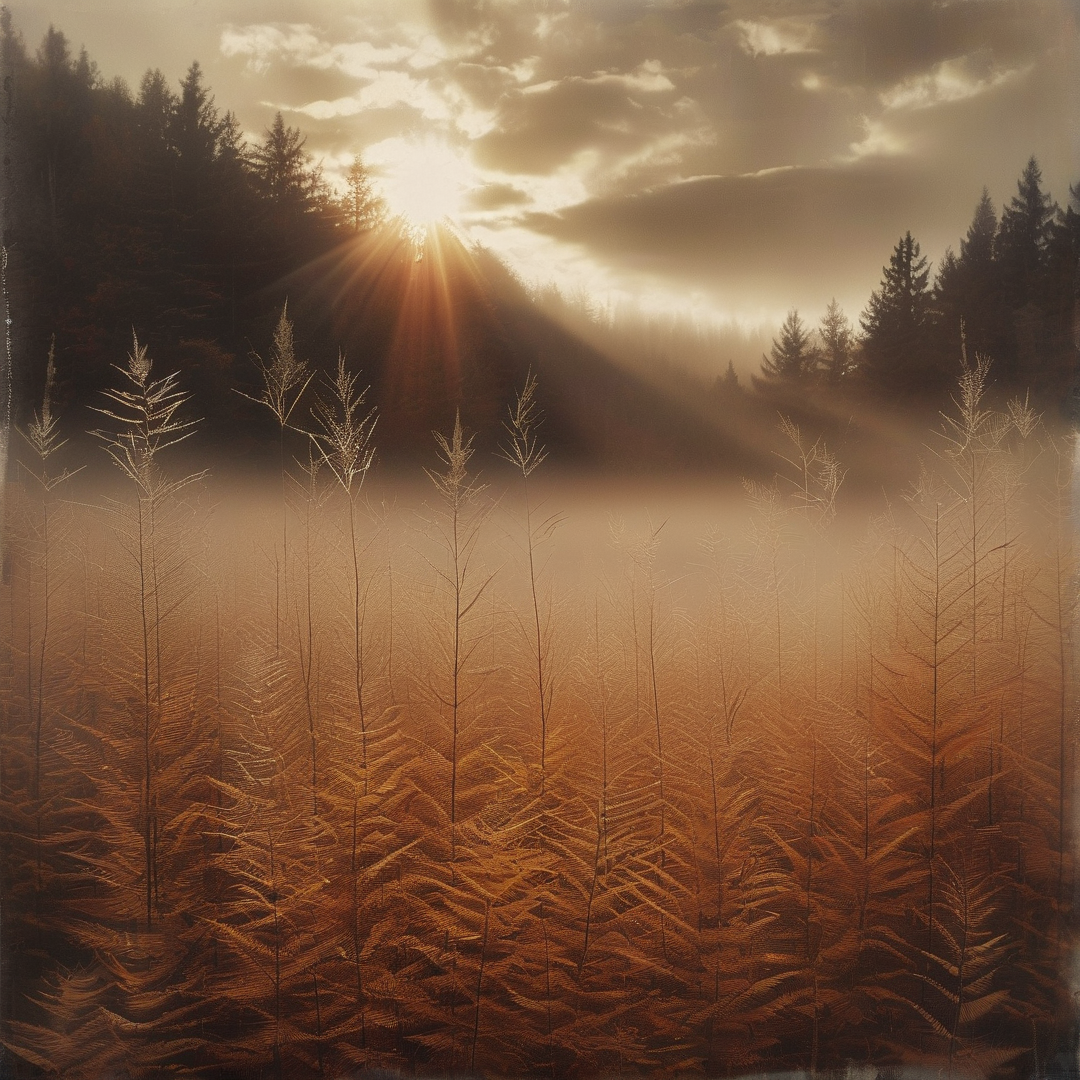Sunlit Misty Wilds