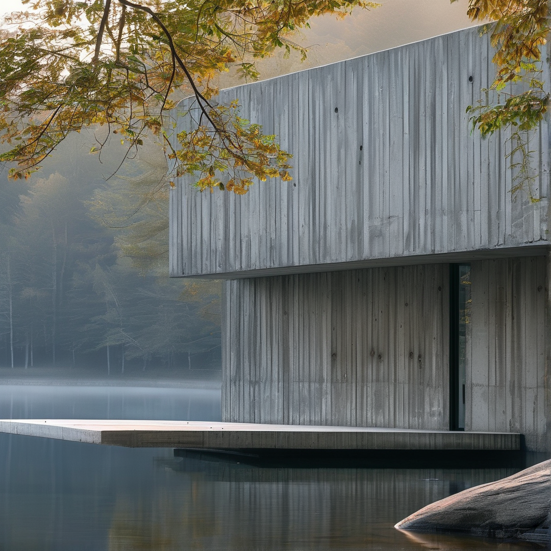 Minimalist Concrete House