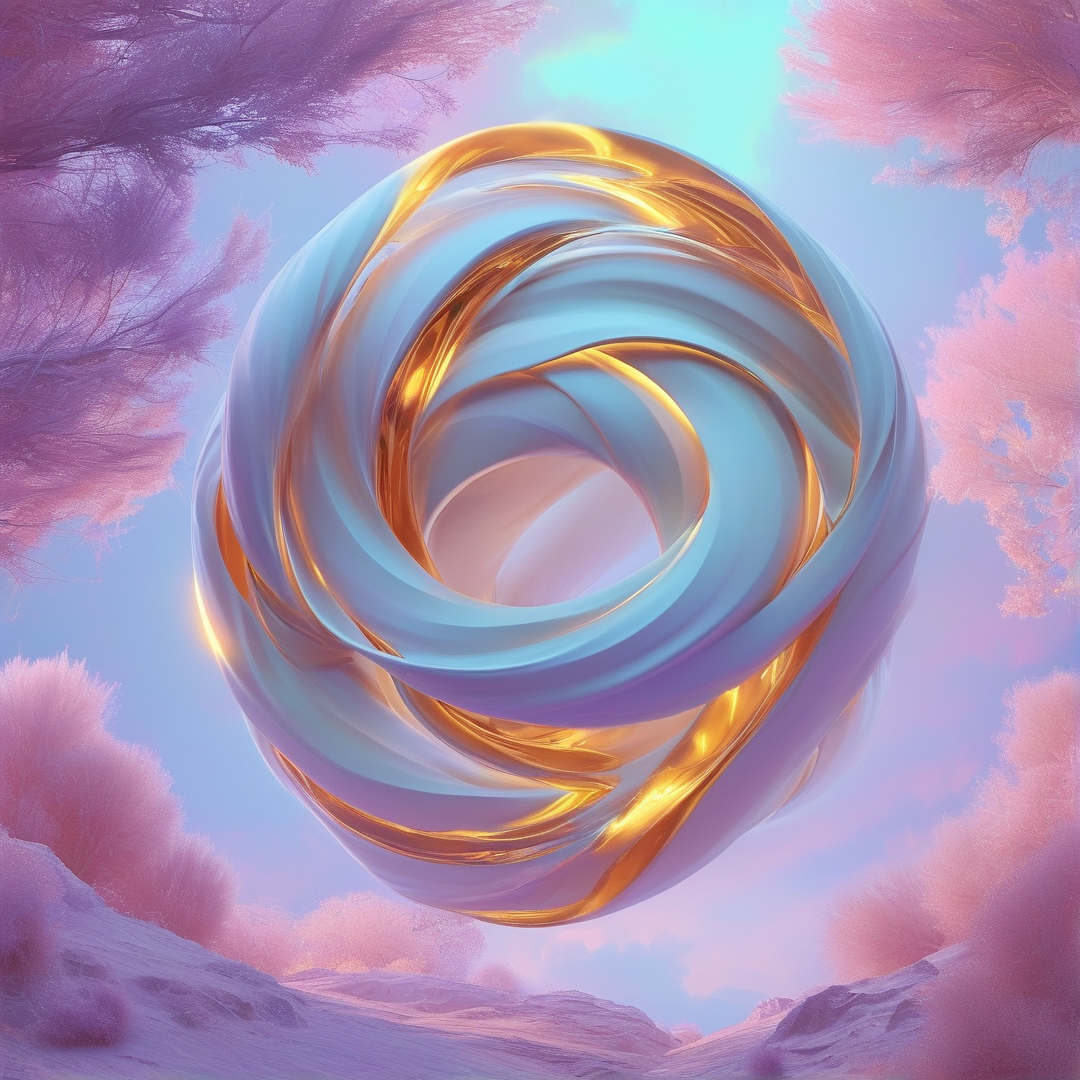 Golden Spiral Orb Dreamscape