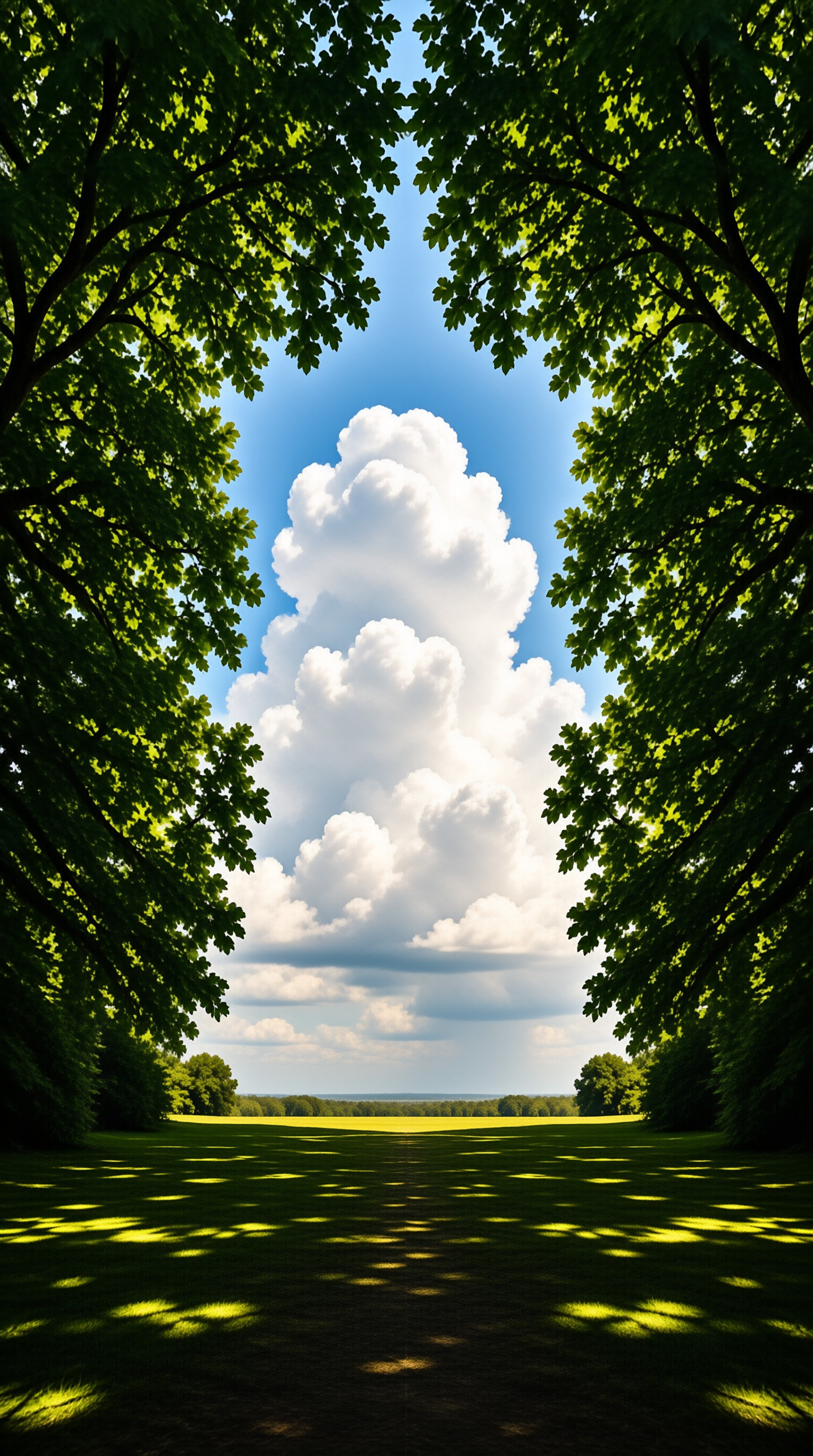 Cumulus Meadow Landscape