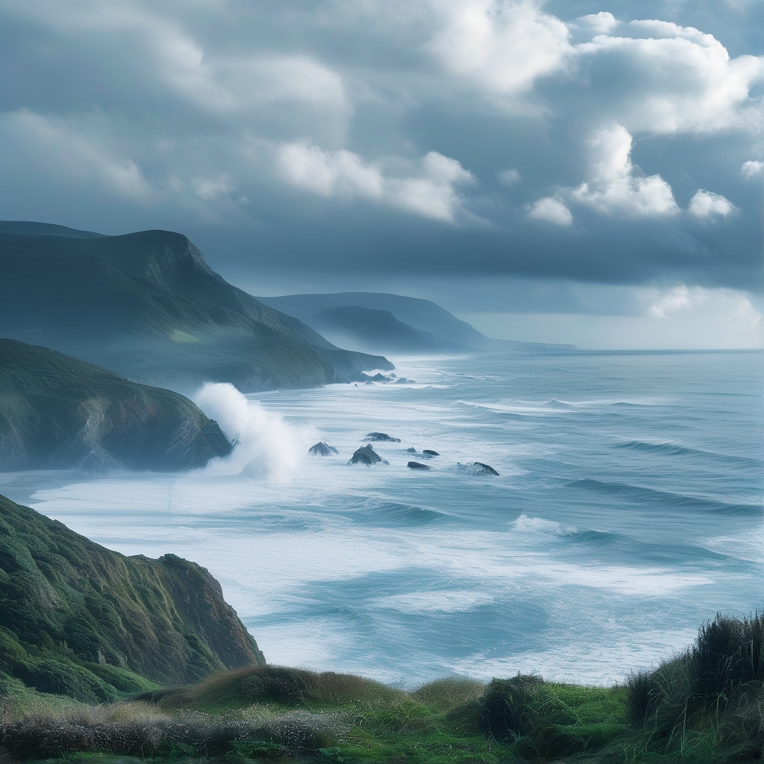Dramatic Coastal Cliffs