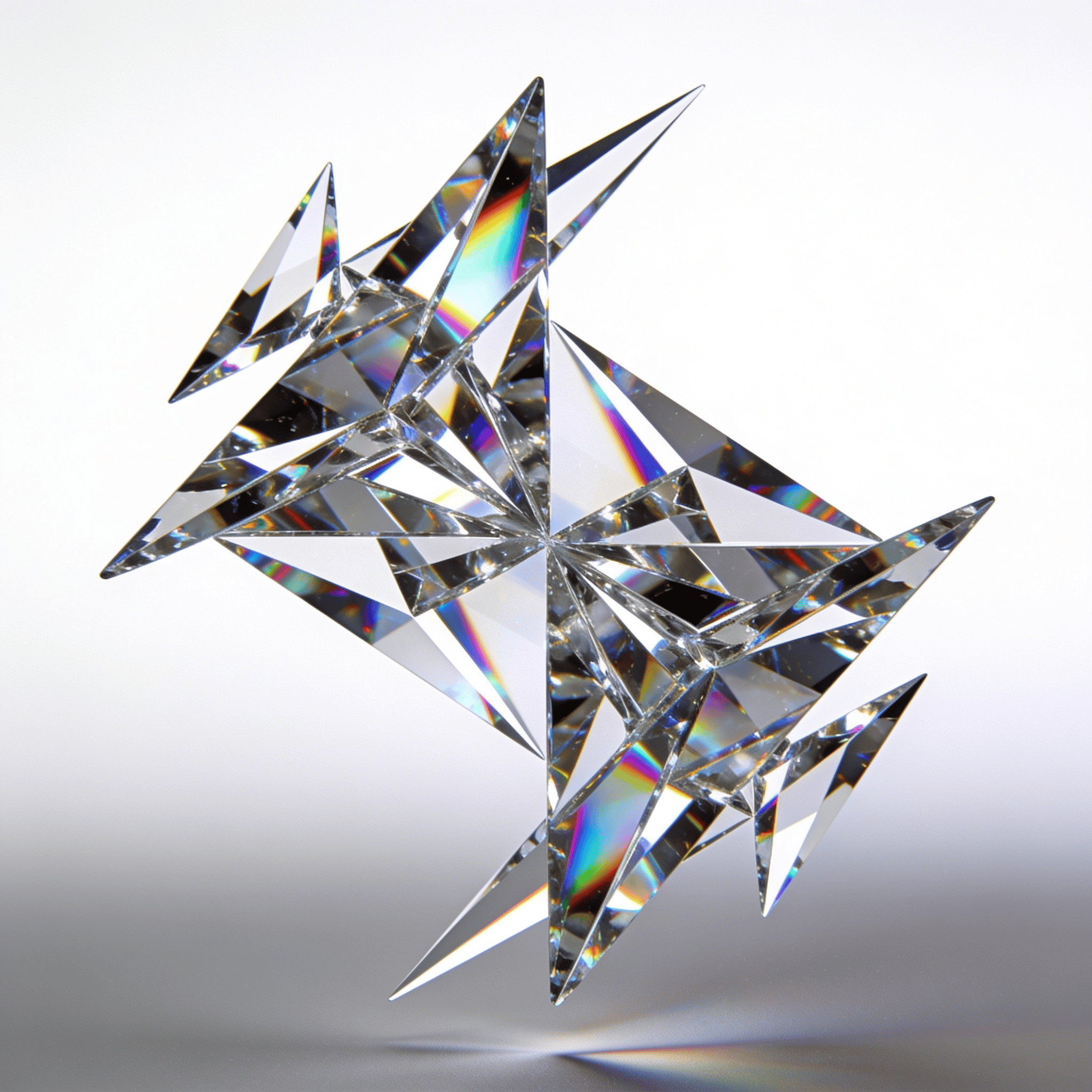 Futuristic, Crystal Impossible Shape