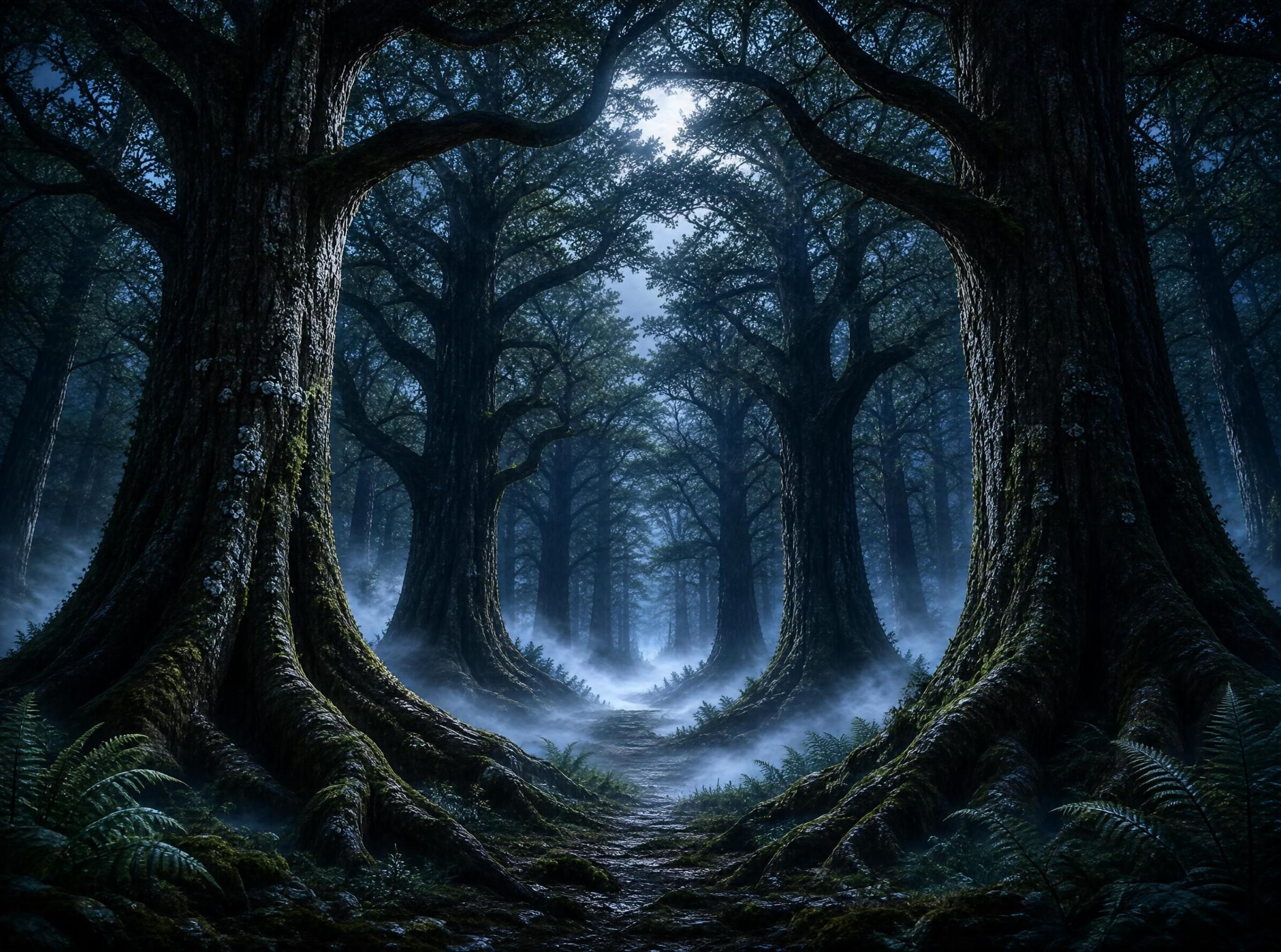 Mysterious Forest Trail