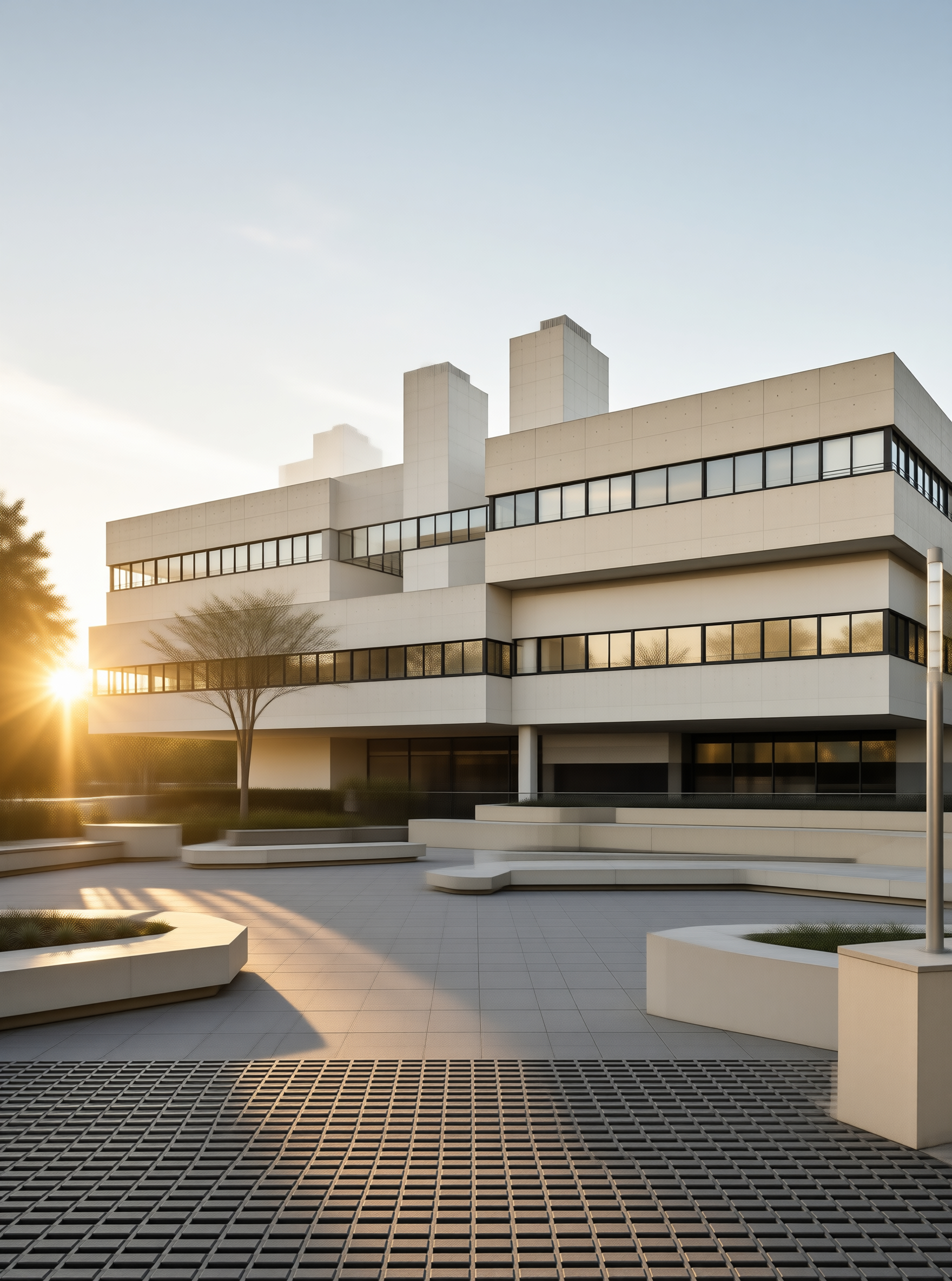 Modern Minimalist Building