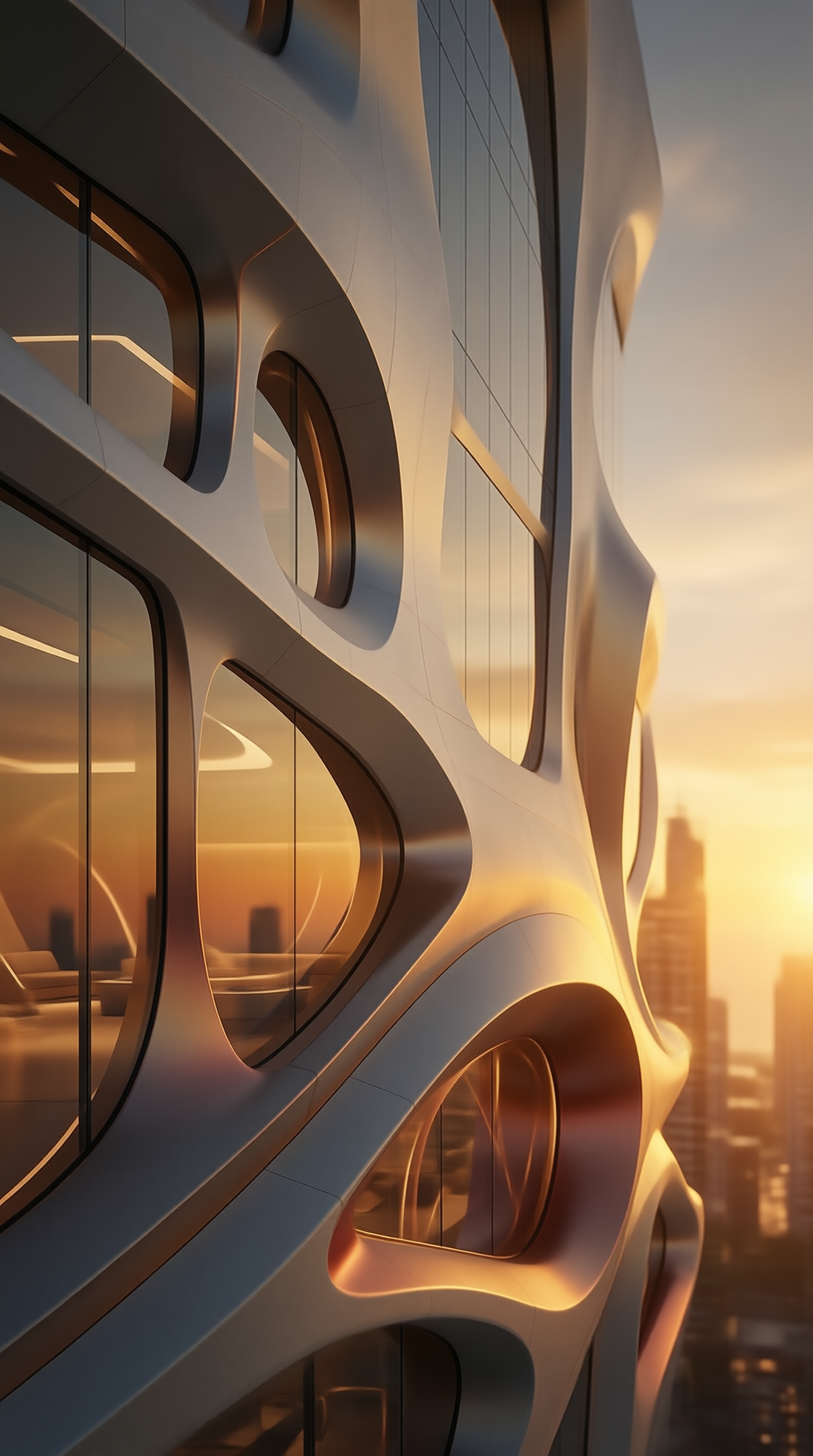 Organic Futuristic Facade