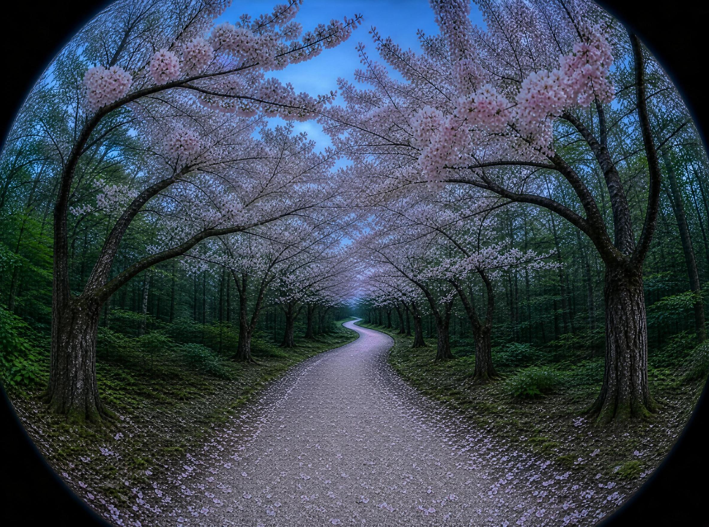 Cherry Blossom Path