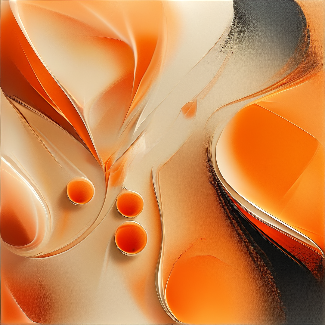 Fluid Orange Abstraction