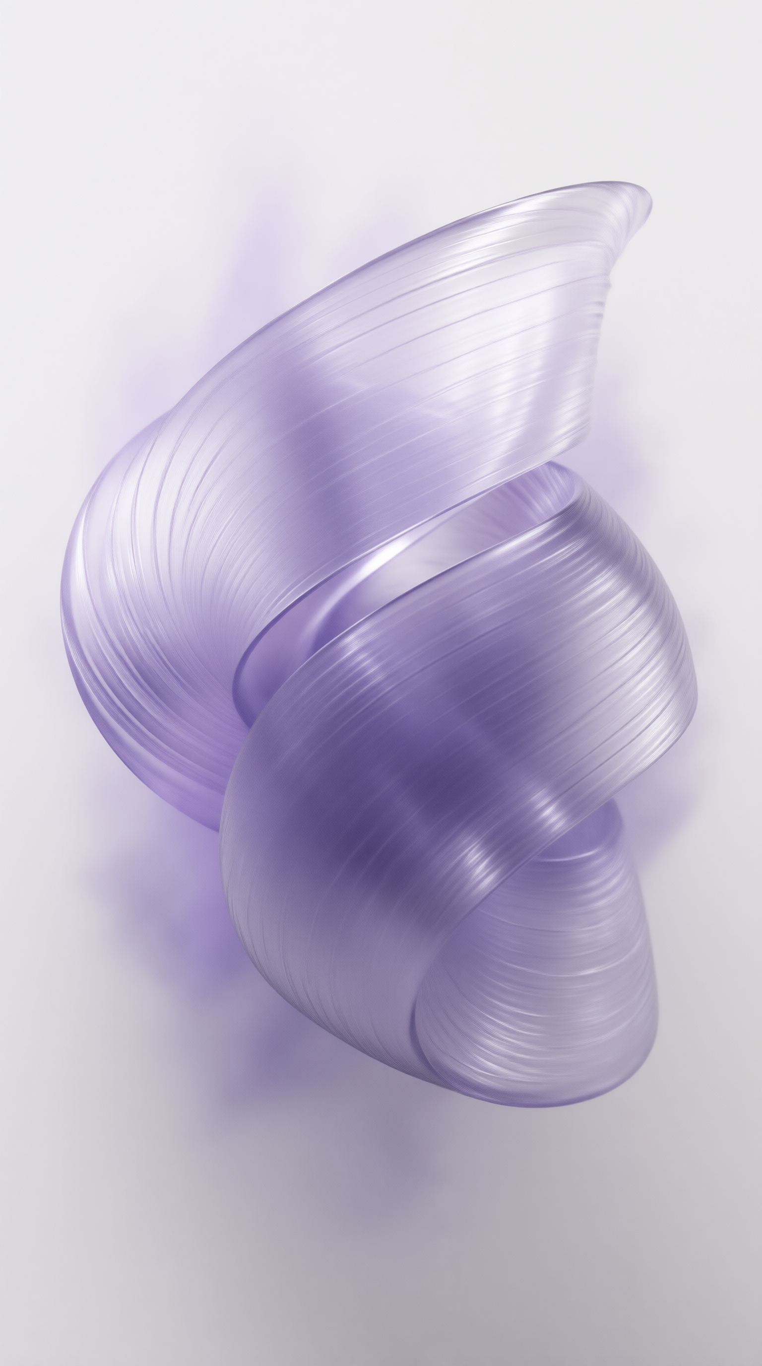 Abstract Purple Flow