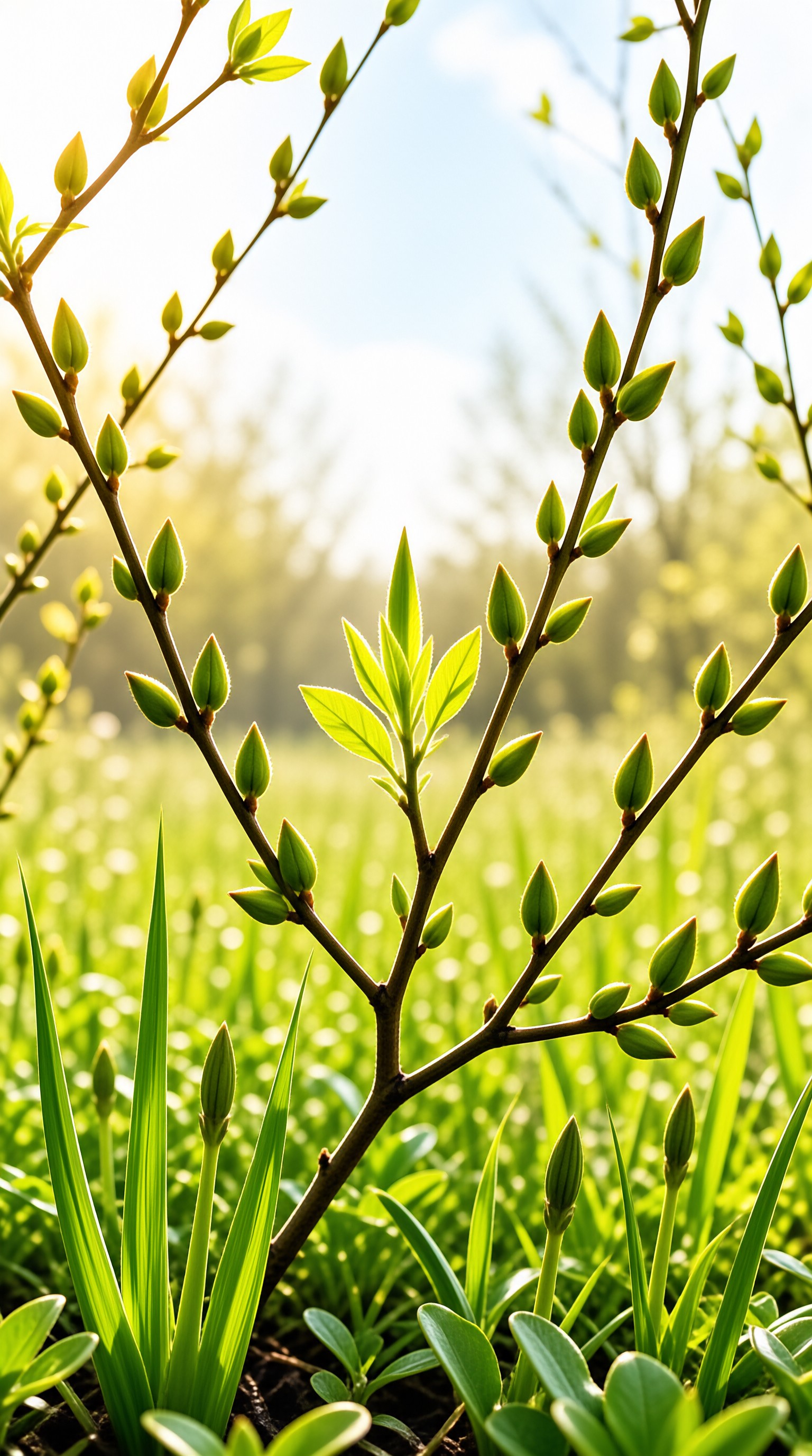 Spring Branch Buds