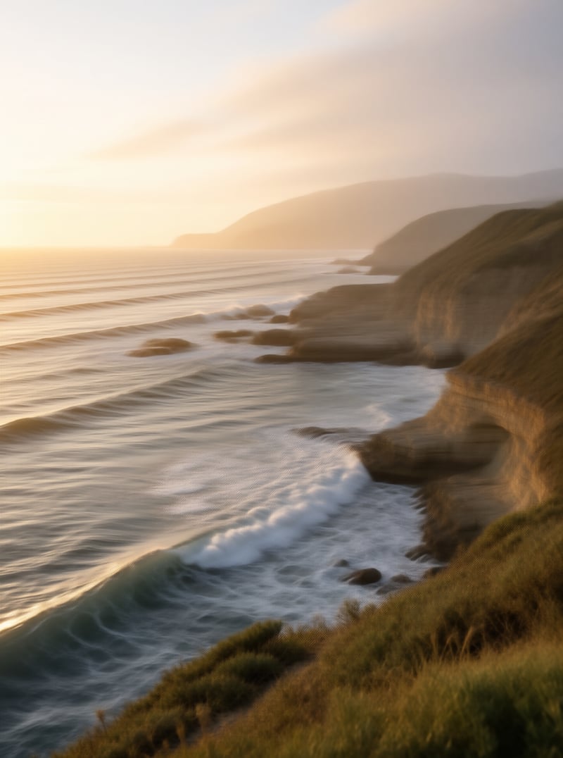 Golden Hour Coastline
