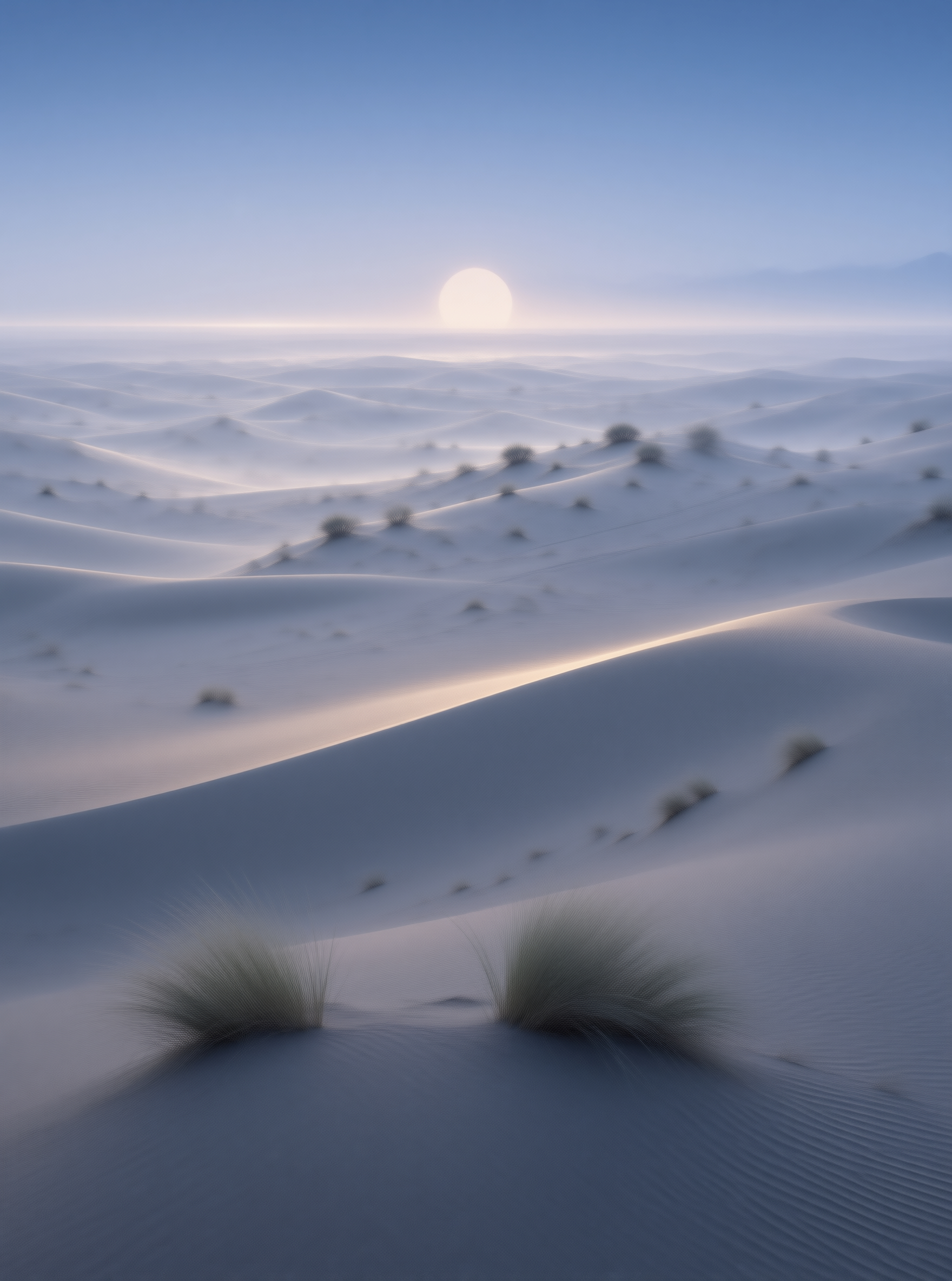 Desert Dunes at Sunrise