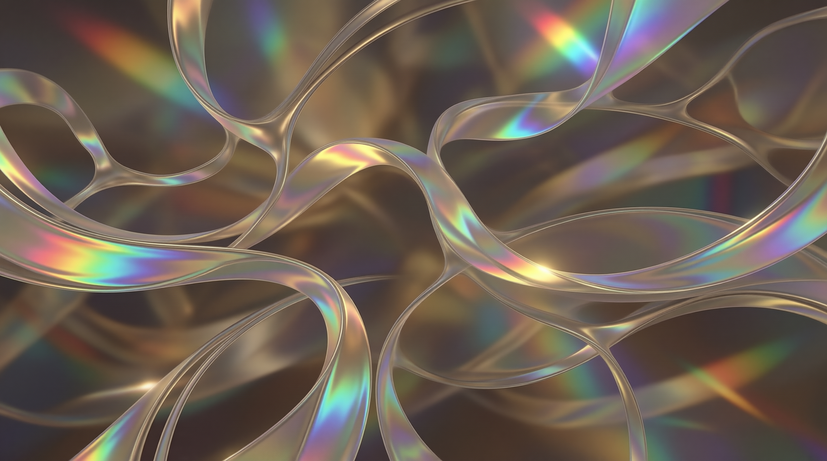 Iridescent Liquid Flow