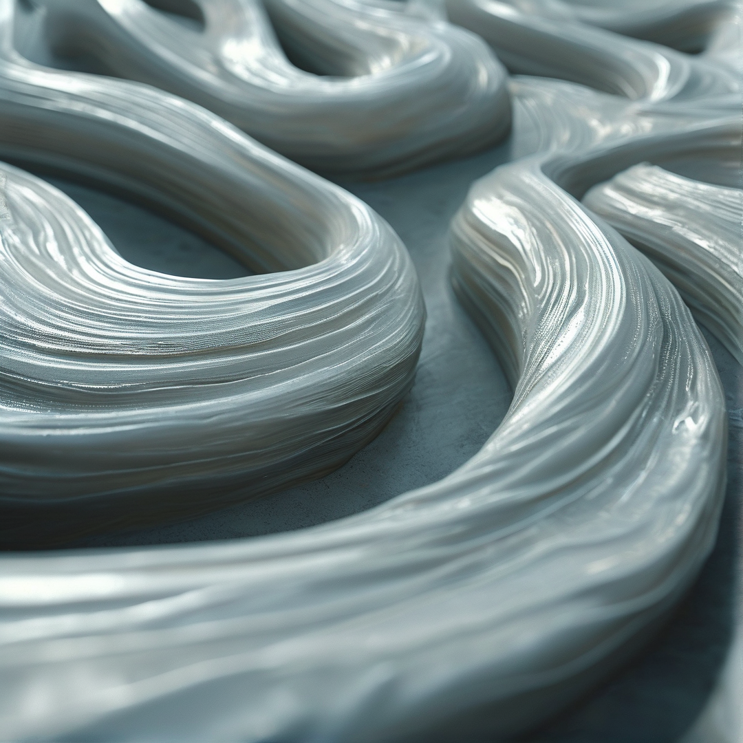 Flowing Silver Texture