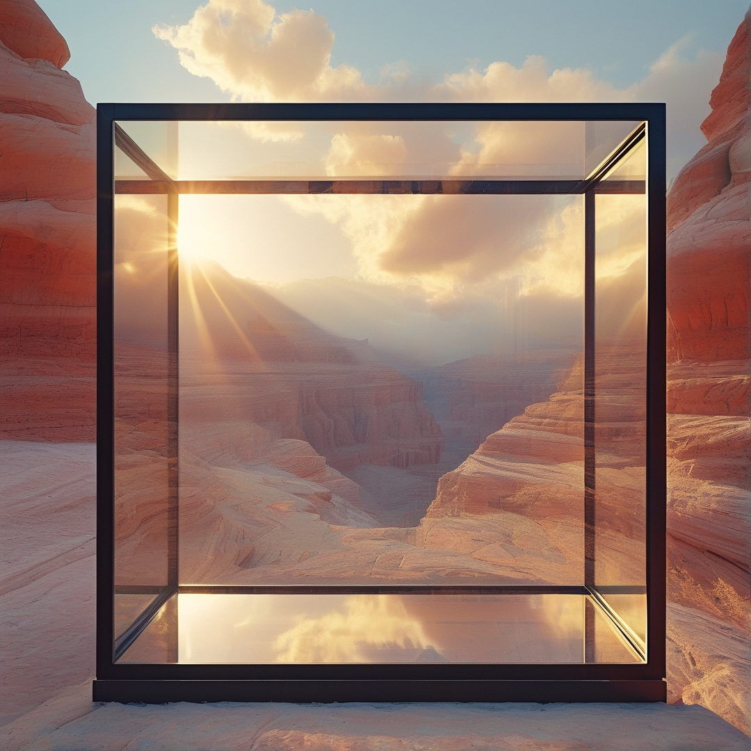 Frame of Canyon Sunset