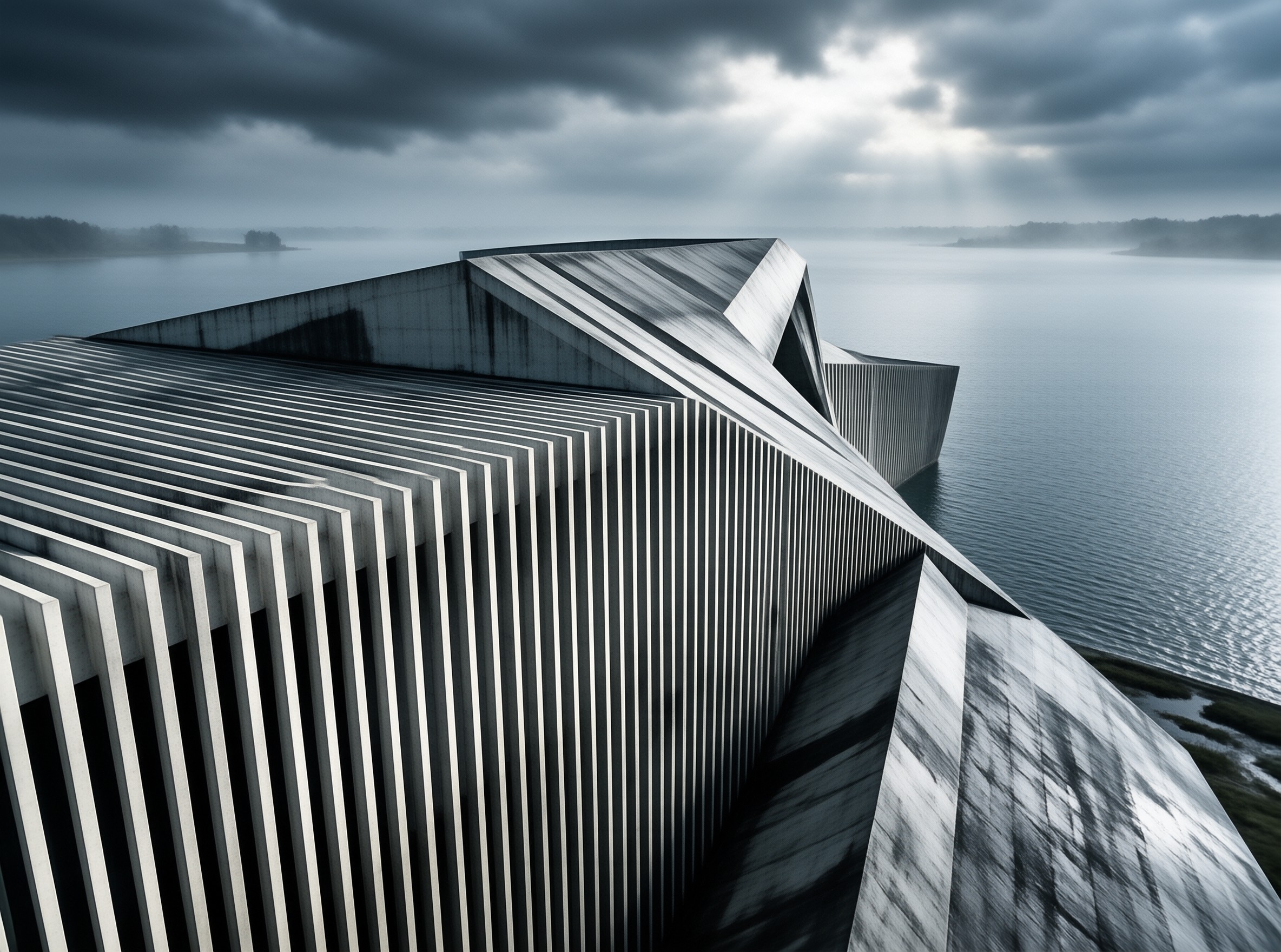 Modern Architecture by Water
