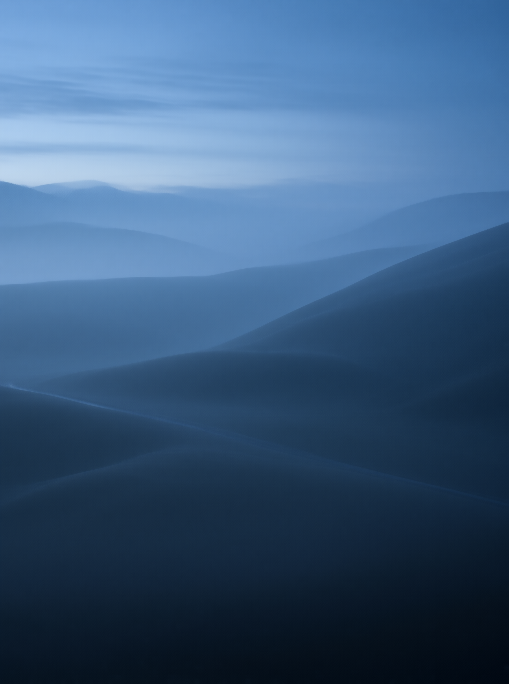Serene Blue Dunes