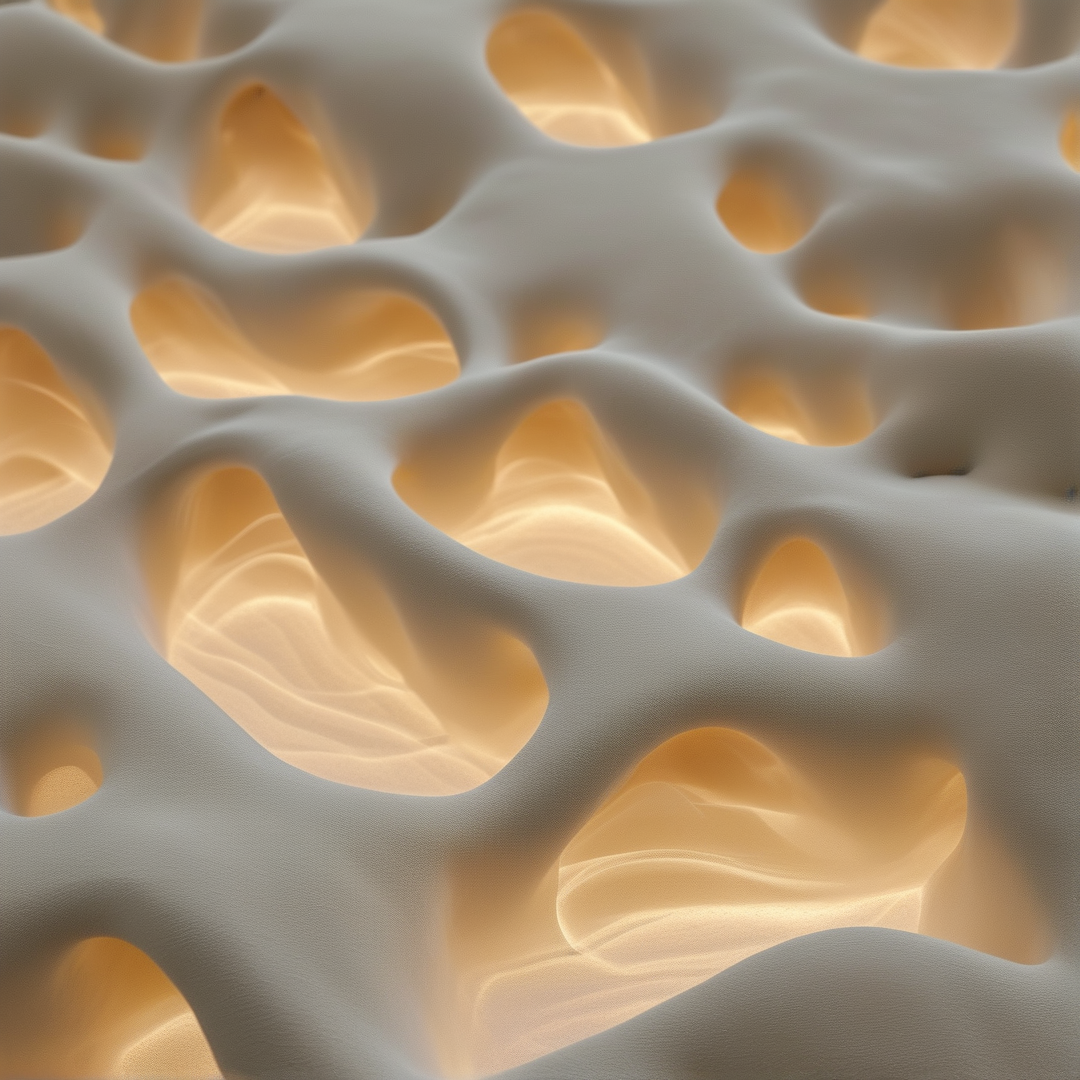 Porous White Structure