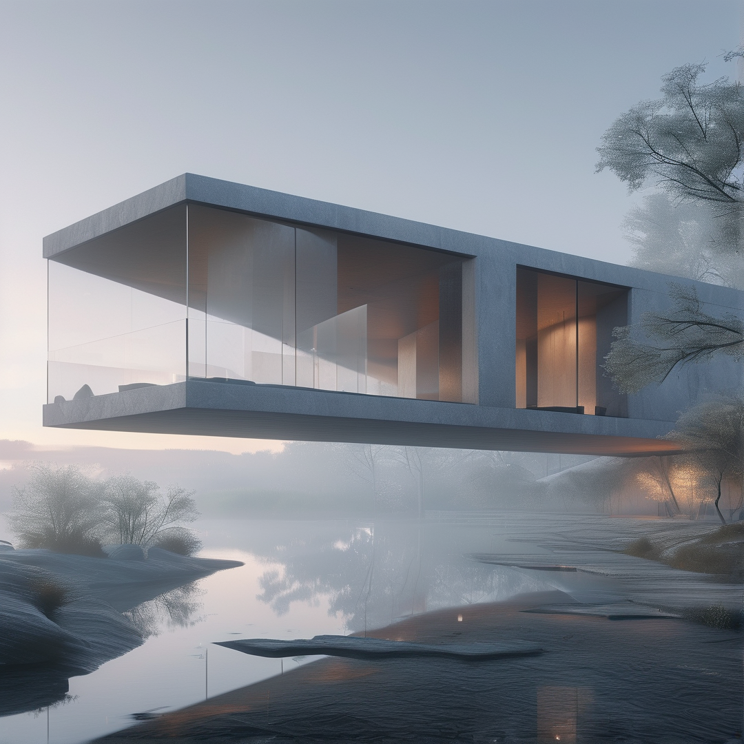 Modern Suspended Villa