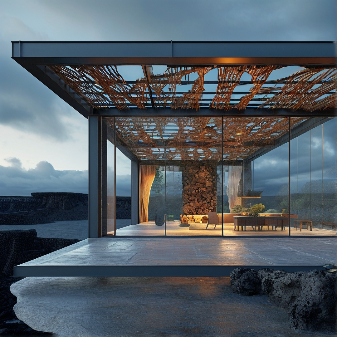Modern Overwater Pavilion