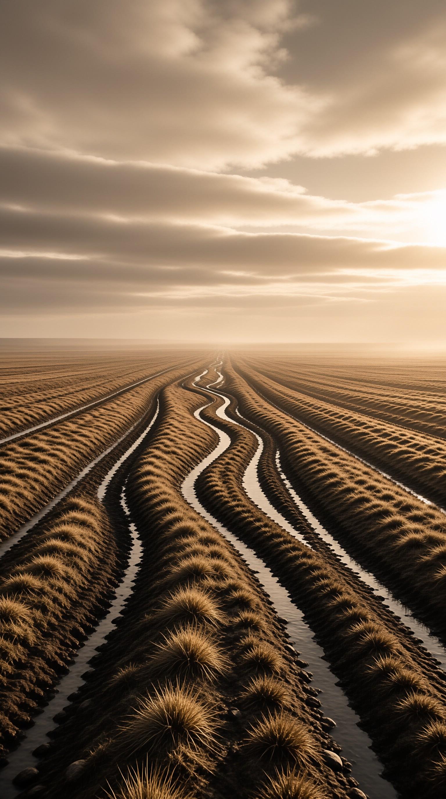 Winding Paths of the Desert