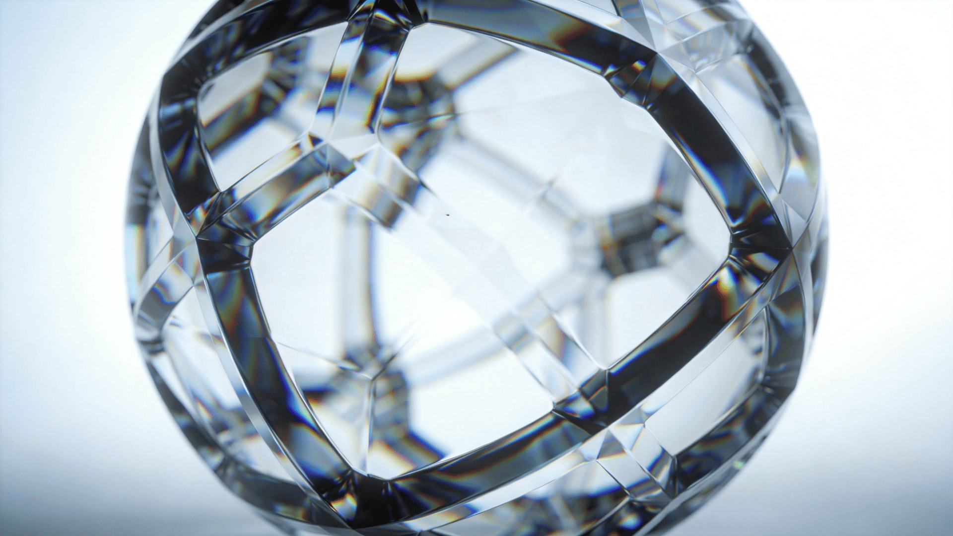 Futuristic Geometric Sphere