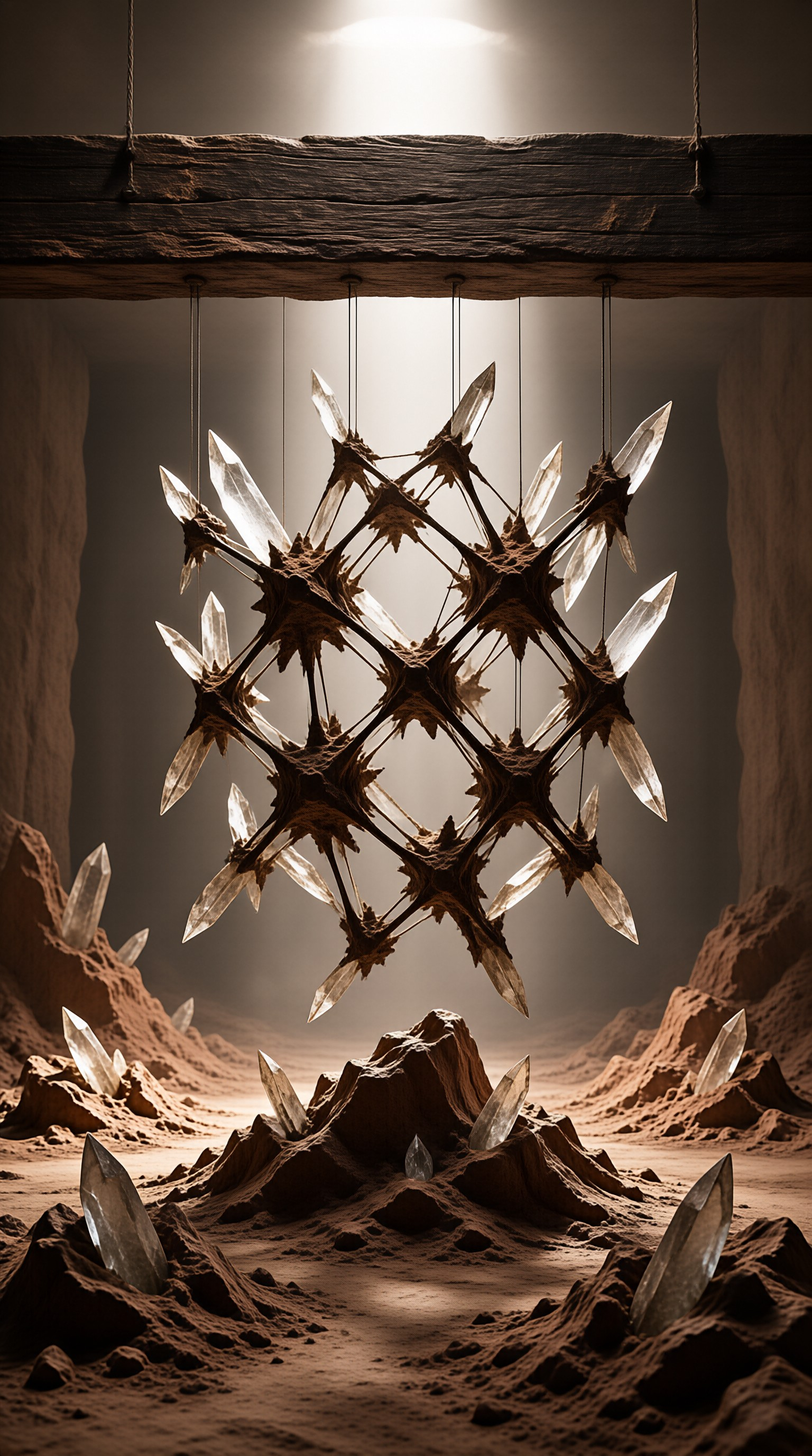 Suspended Crystal Formation