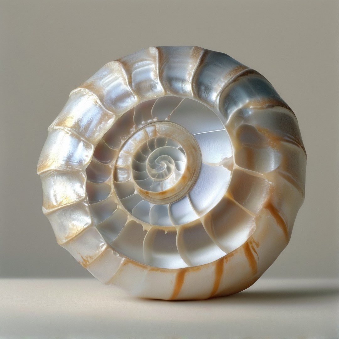 Polished Ammonite Spiral