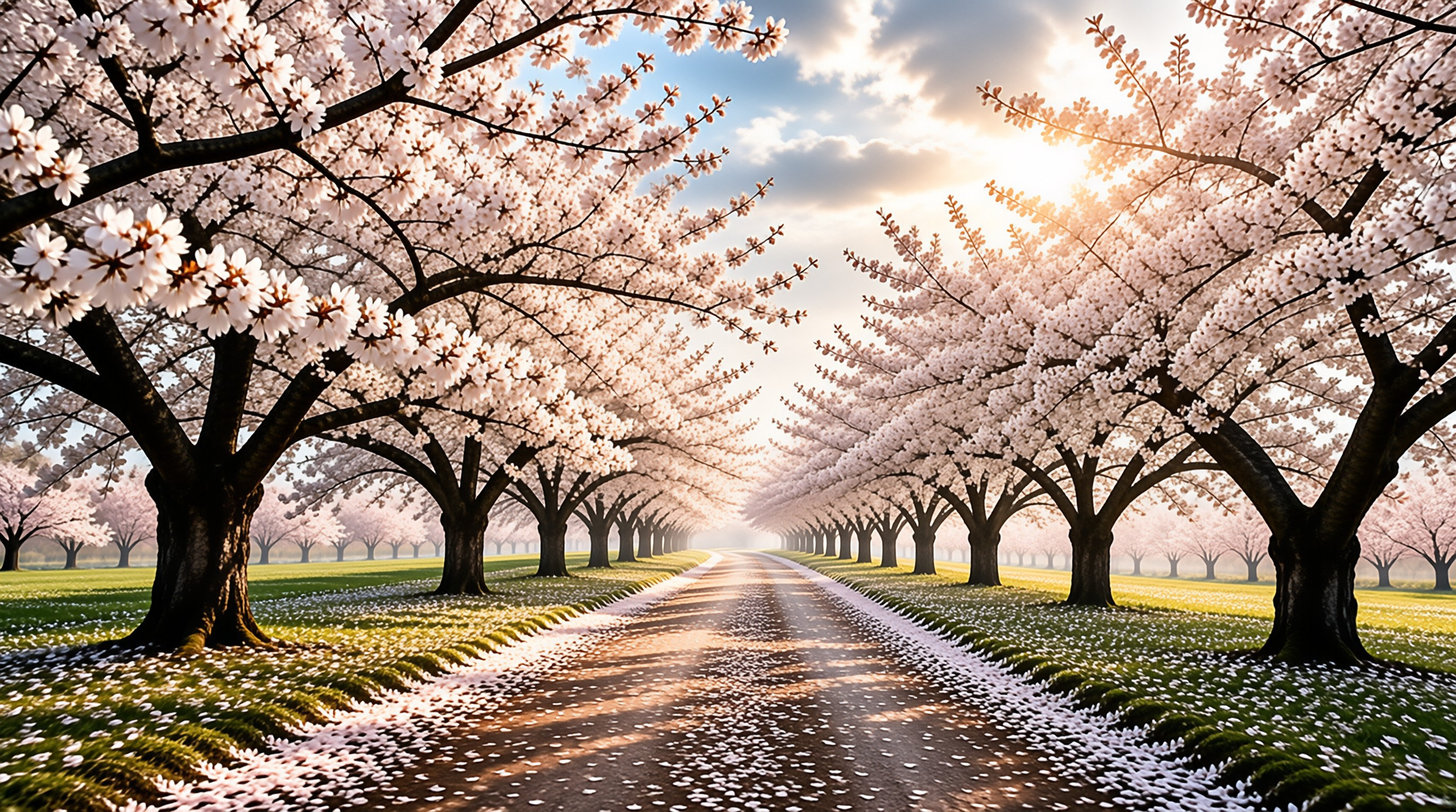 Cherry Blossom Path