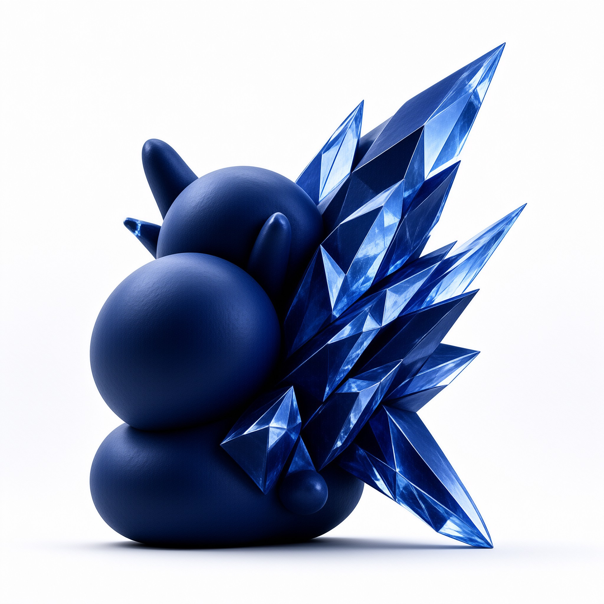 Blue Crystal Creature
