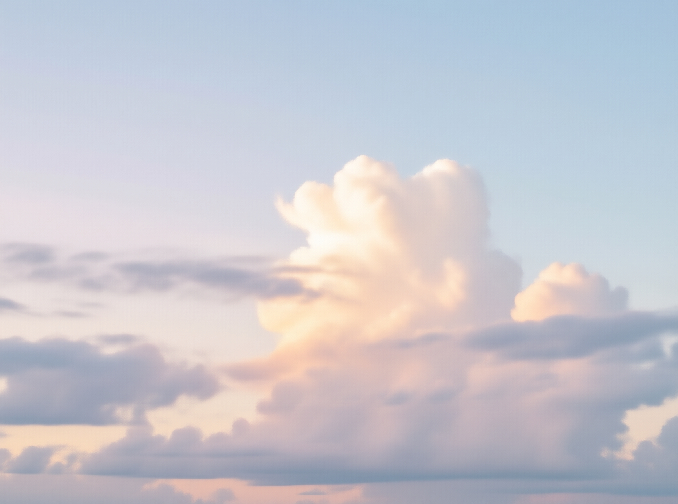 Soft Clouds in Sky