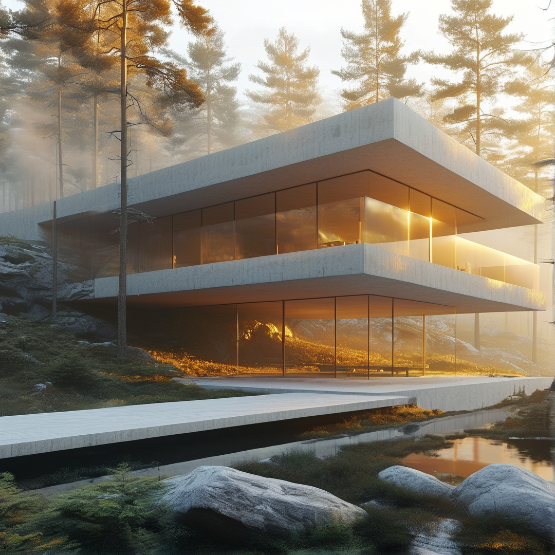 Modern Forest House