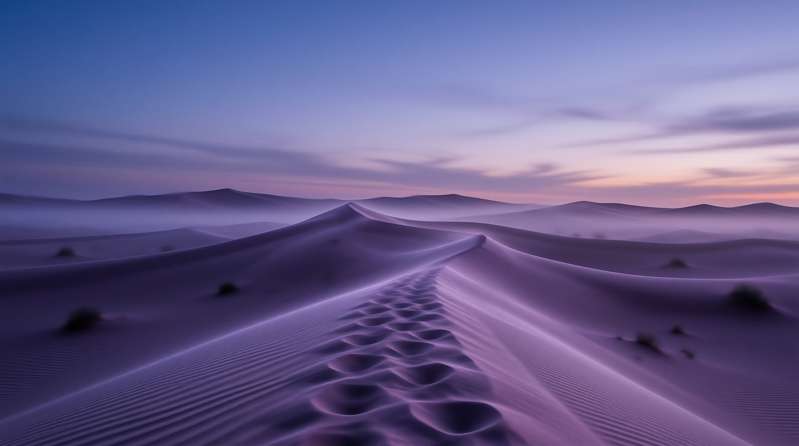 Desert Dunes at Twilight
