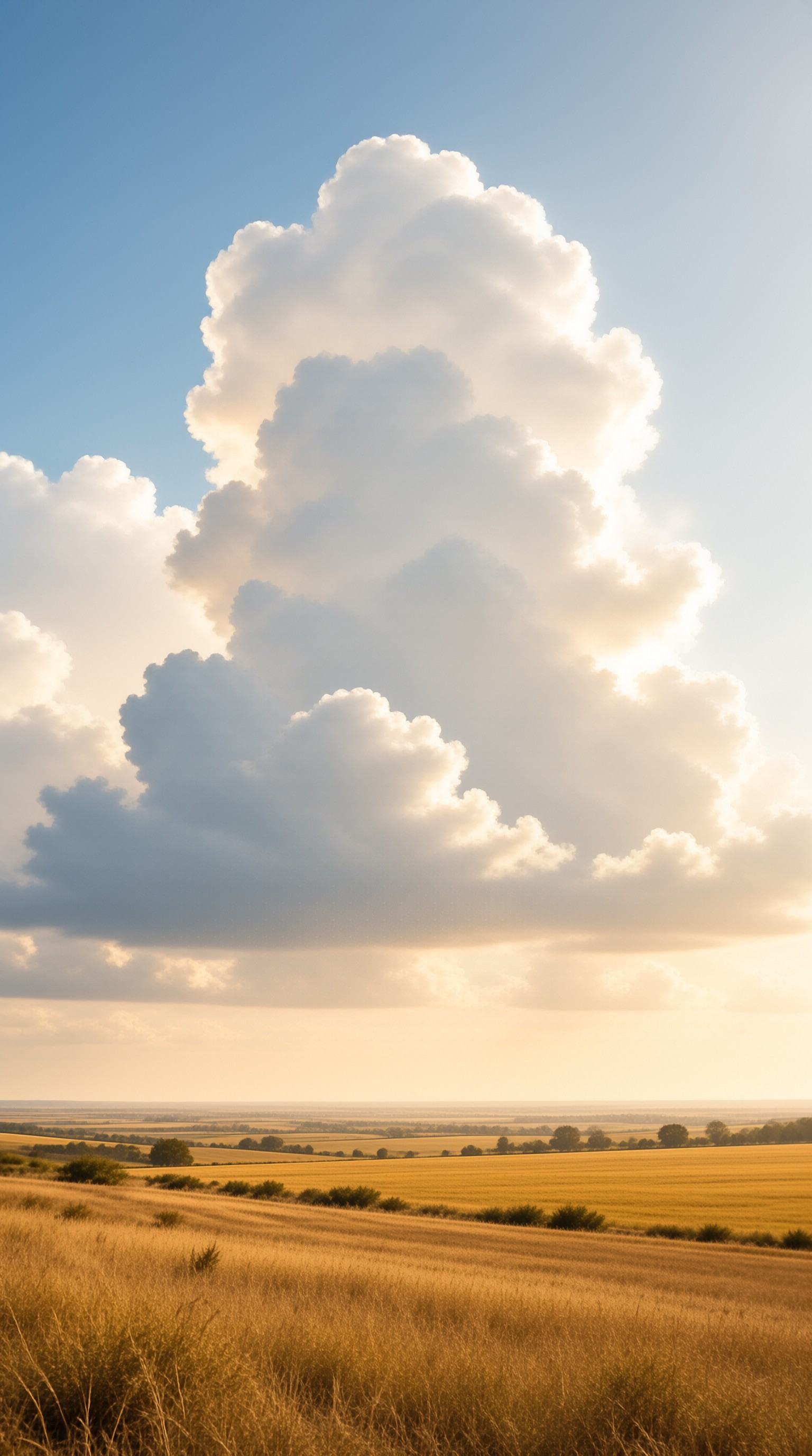 Cloud Over Golden Fields