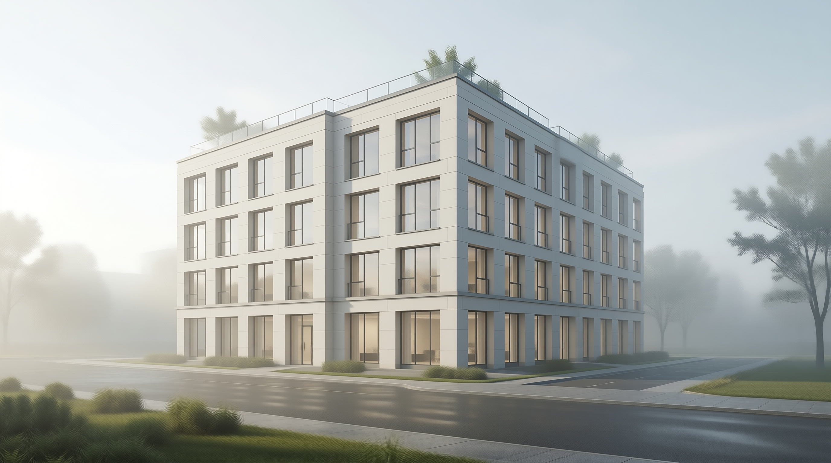 Modern Minimalist Building