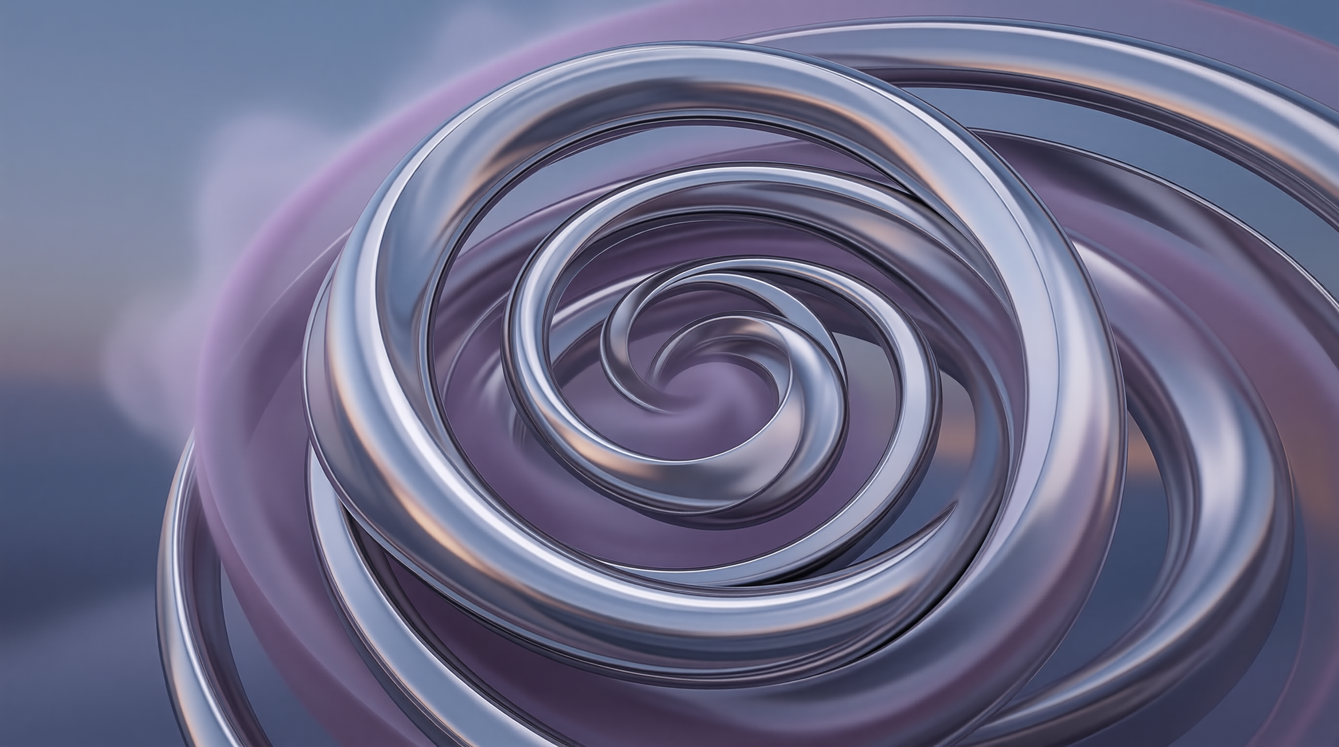 Metallic Purple Swirl