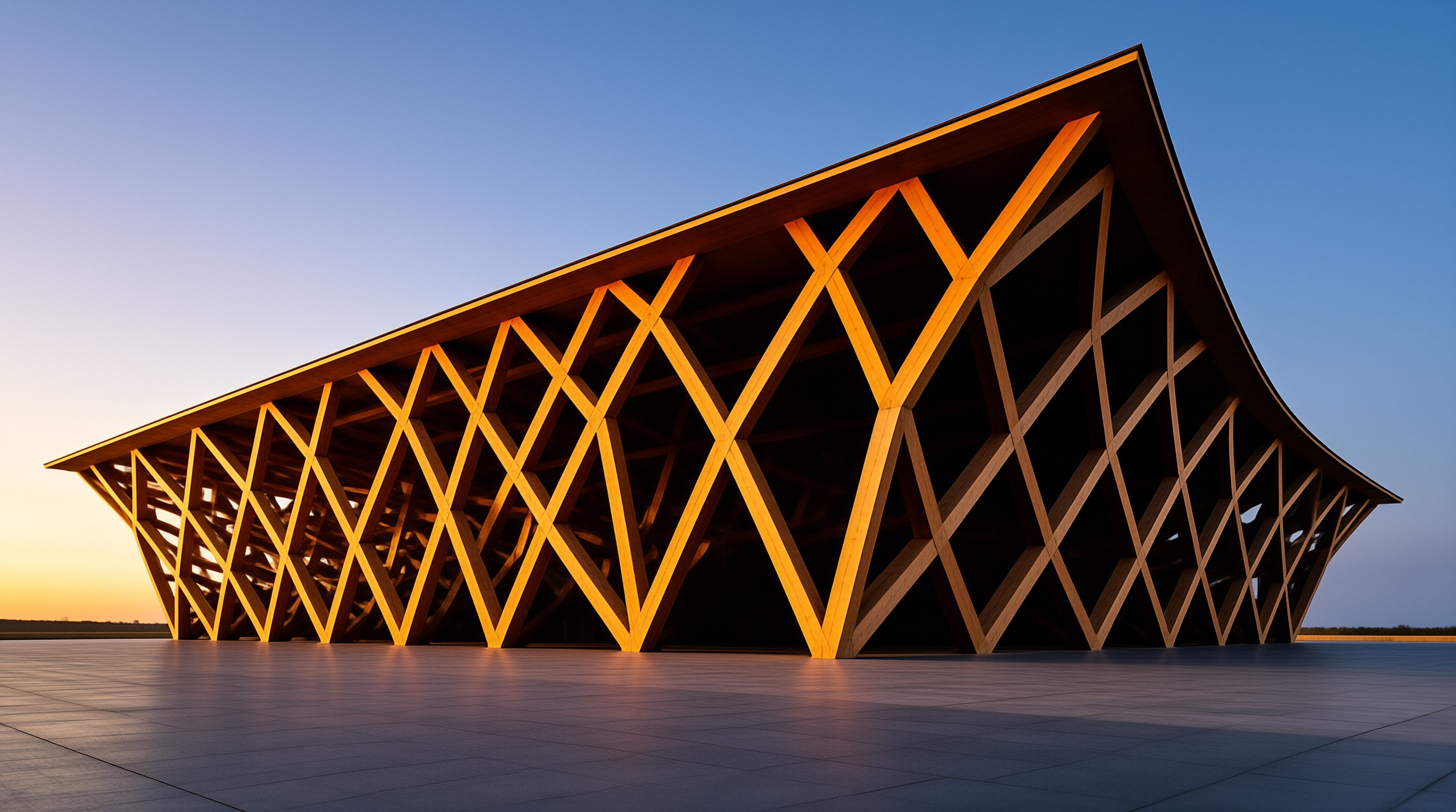 Modern Wooden Pavilion
