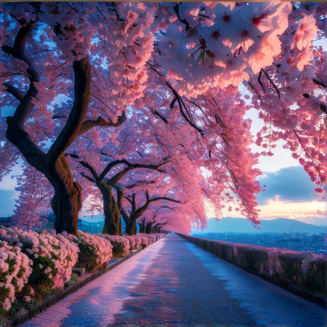 Cherry Blossom Path