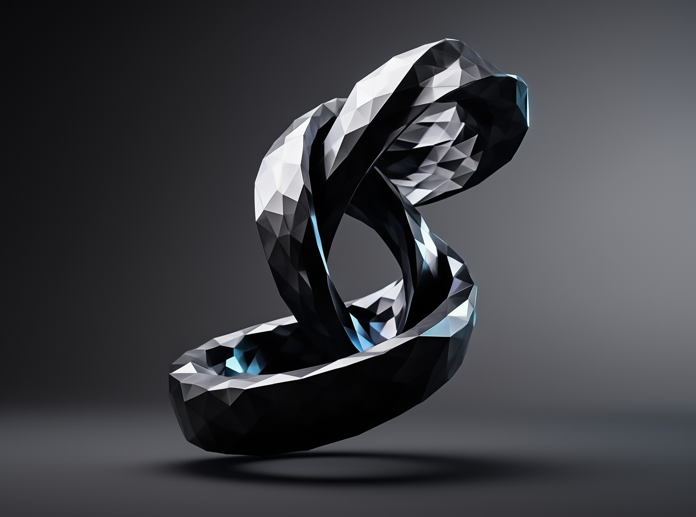 Dark Crystal Snake Sculpture
