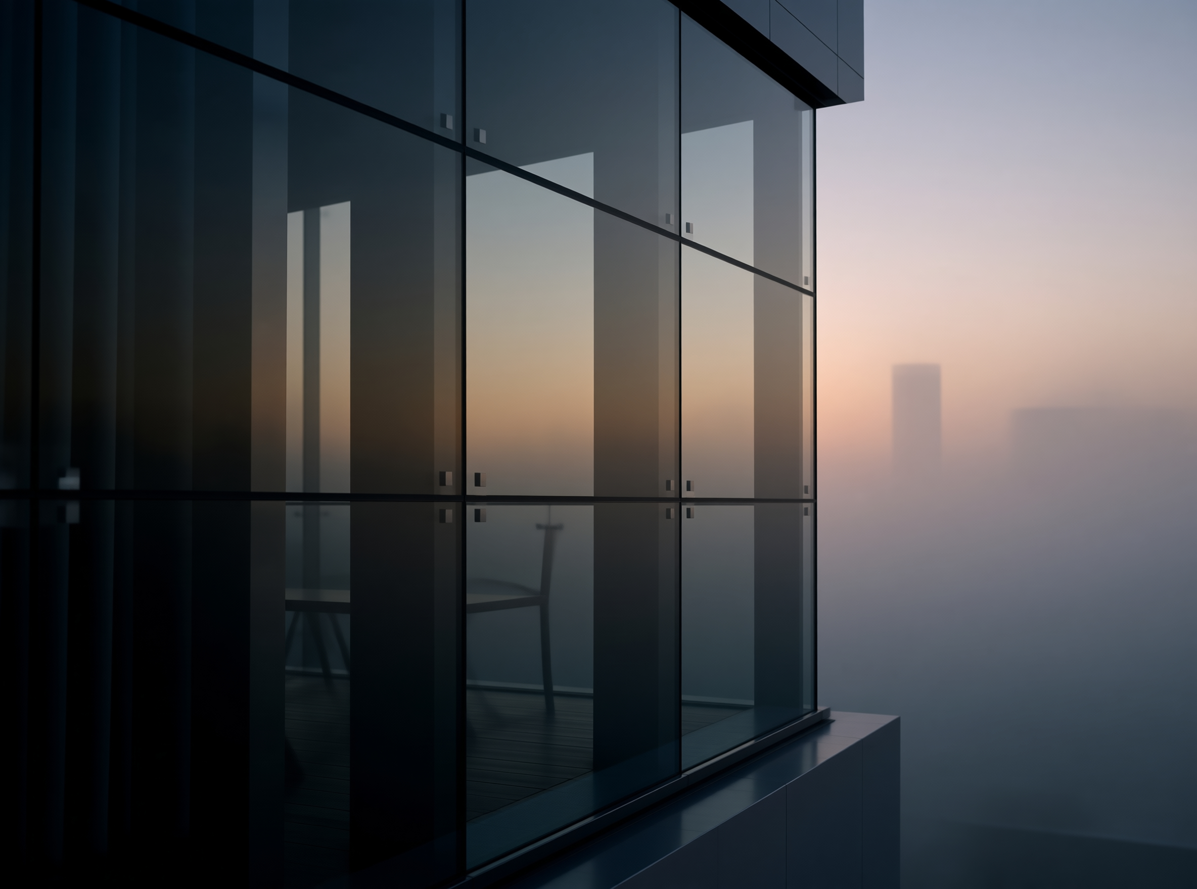Modern Glass Facade