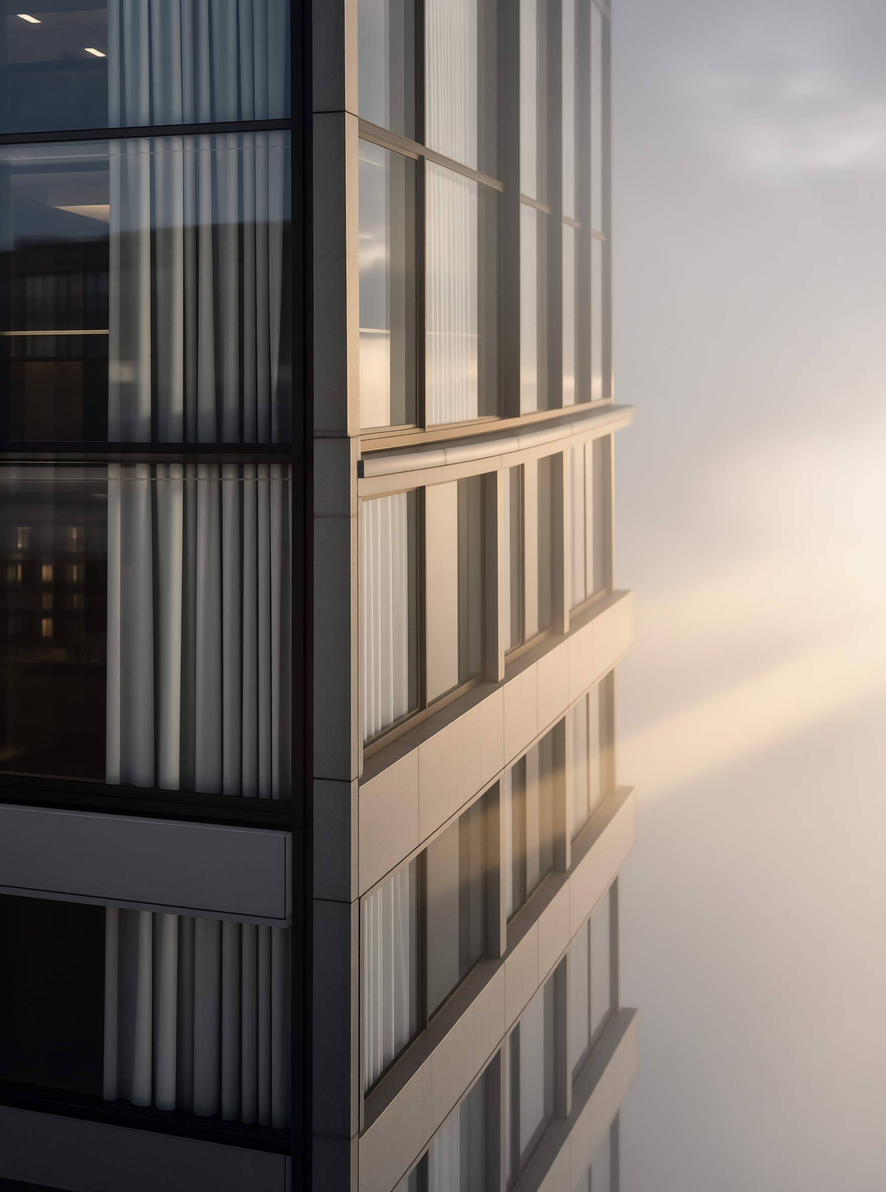 Contemporary Building Corner